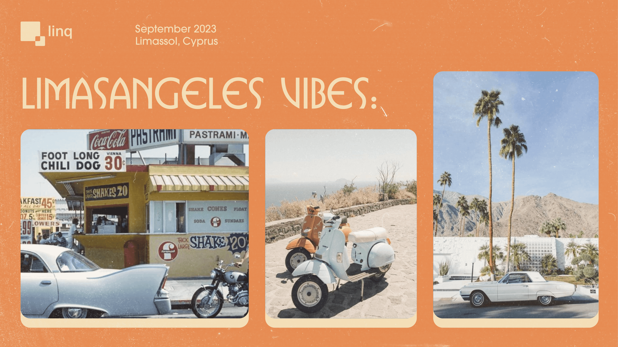 [Branding, Art Direction, Presentation Design] — IT Conference — linq. Tim Katerinko — Visual Storytelling for Brands, Culture & Events