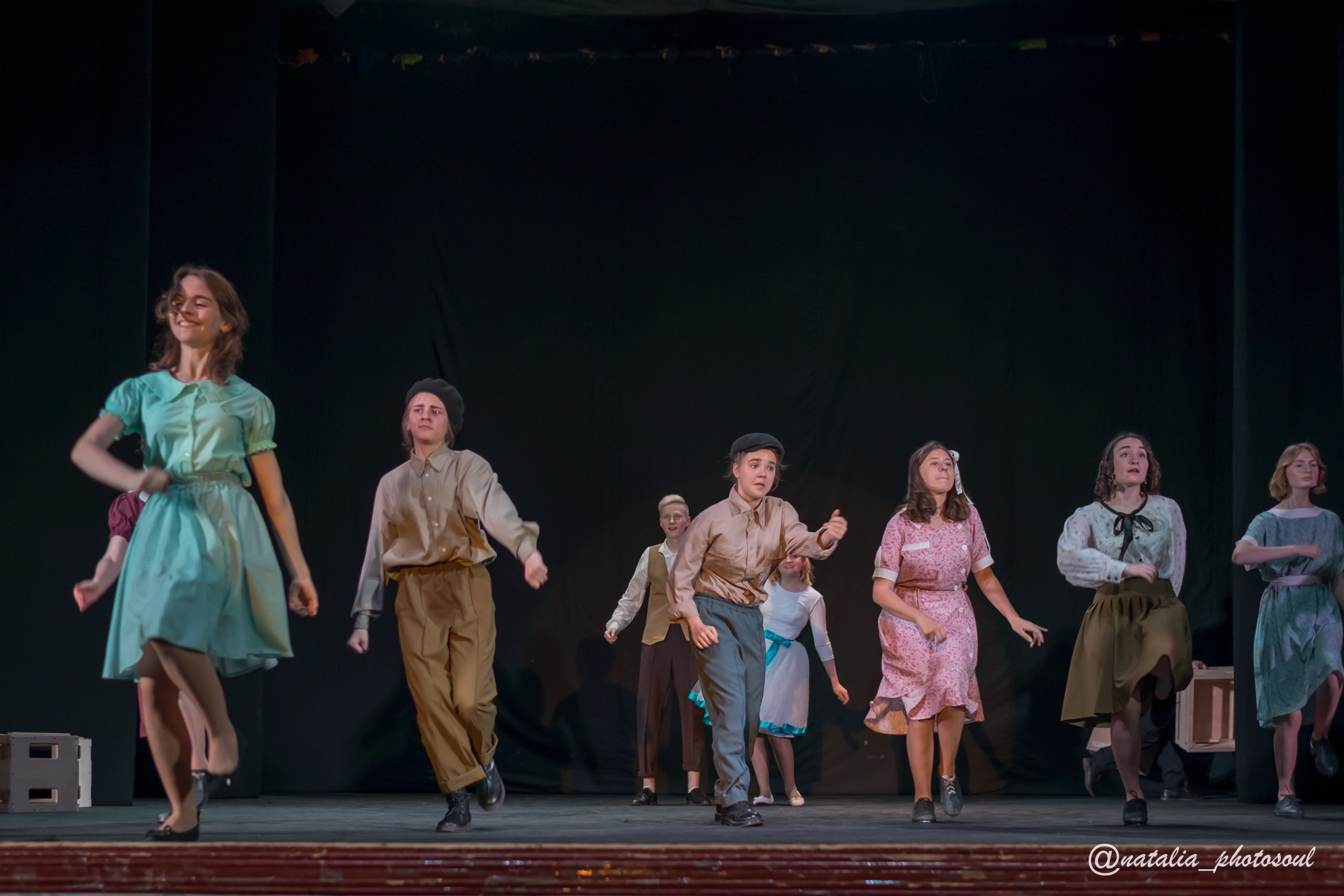 Performance “Our Town” School and Theater “Artist”. Photographer in Seoul Dobrokvashina Natalya