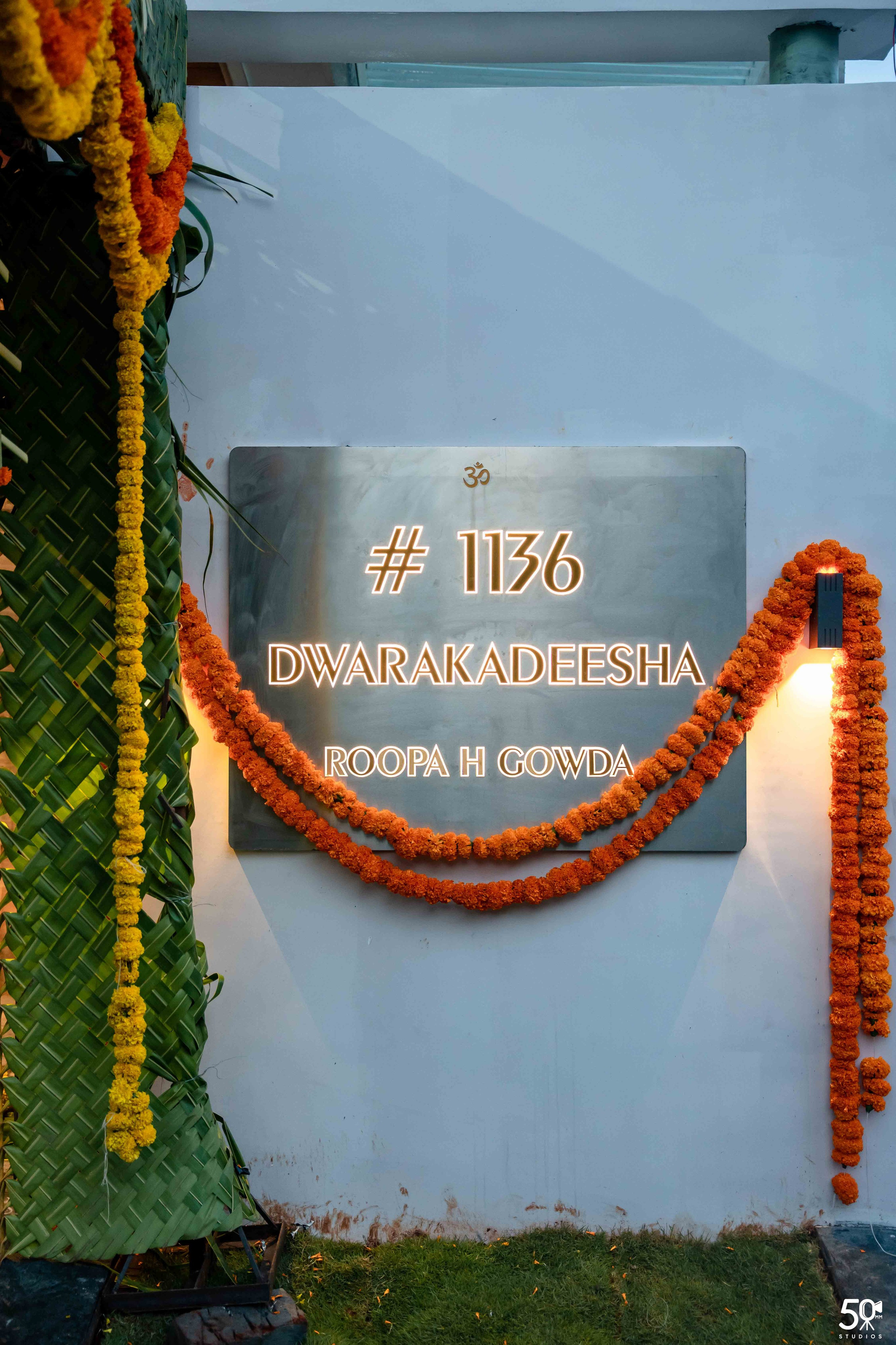 DWARAKADEESHA GRUHAPRAVESHA. 50mm STUDIOS