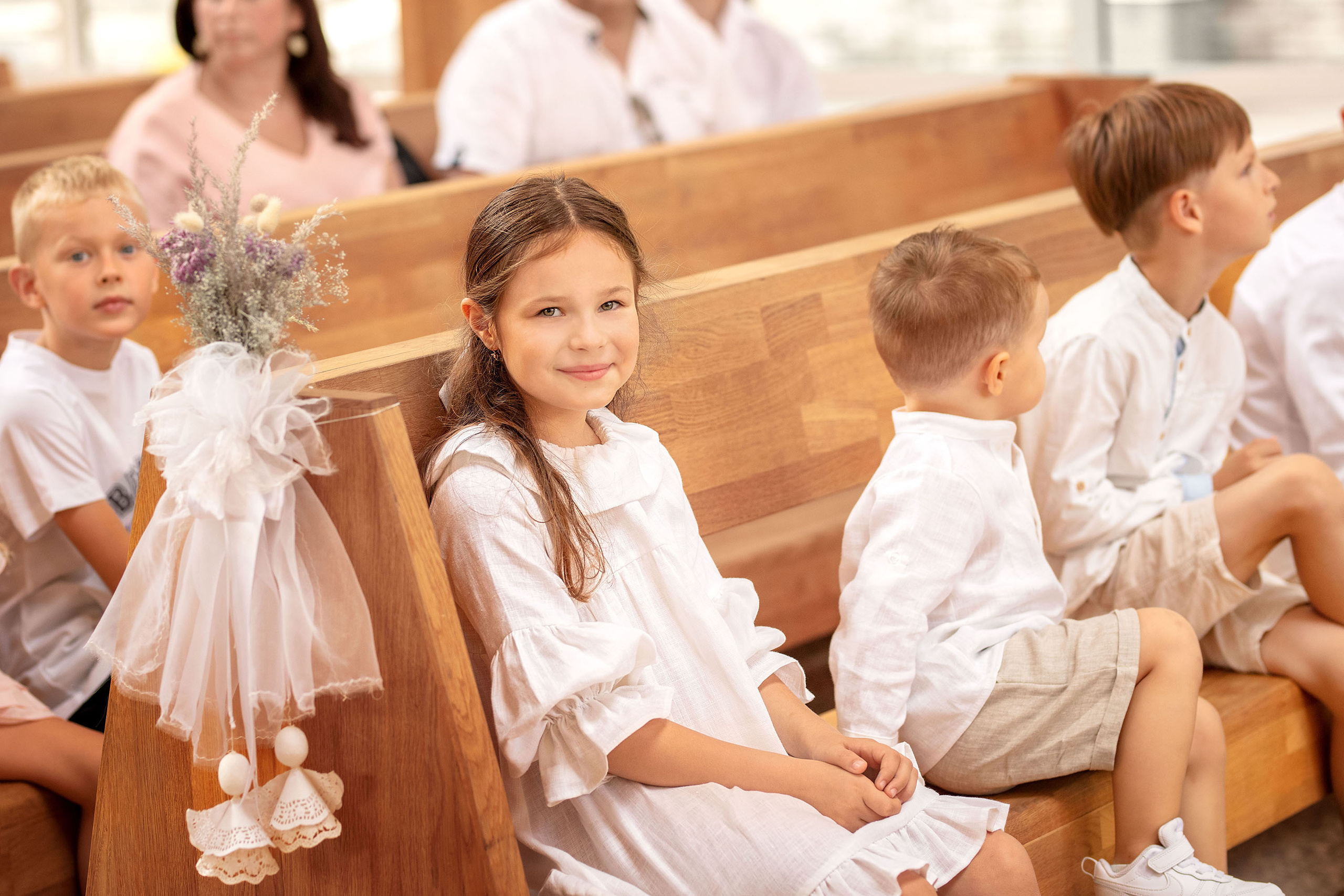 Krikštynos. Šeimos ir vaikų fotografė Klaipėdoje Kira Krasnaja