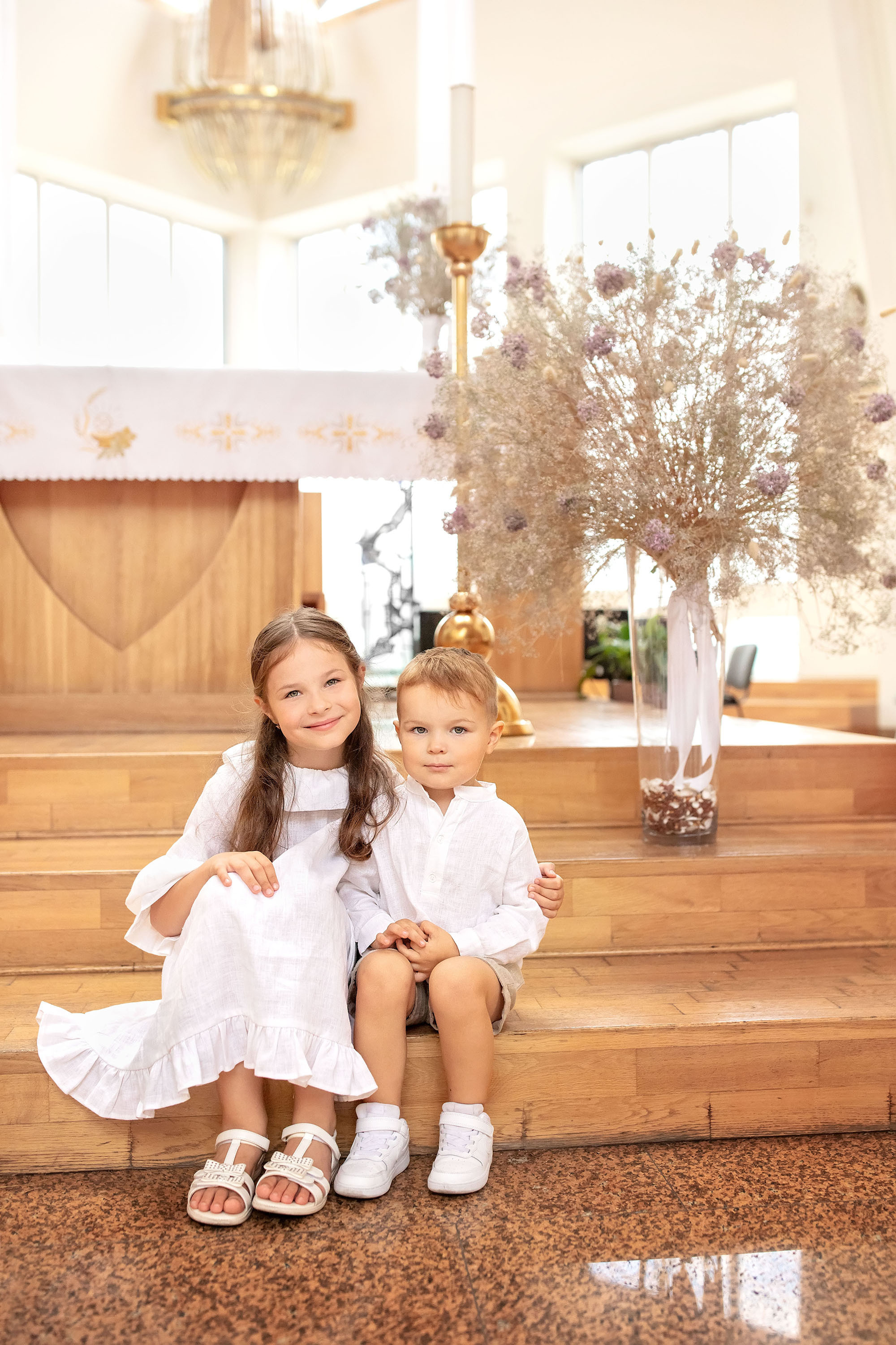 Krikštynos. Šeimos ir vaikų fotografė Klaipėdoje Kira Krasnaja