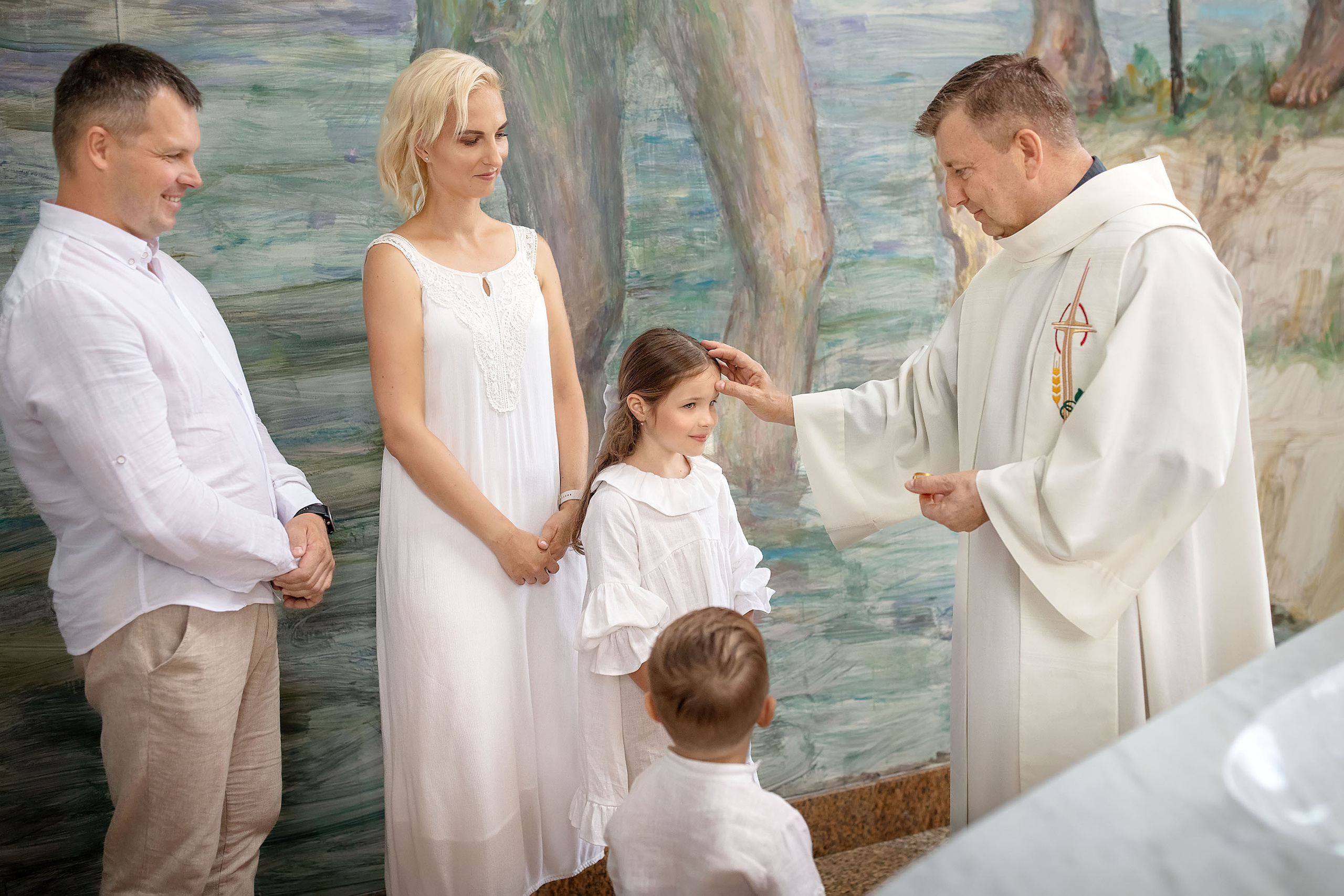 Krikštynos. Šeimos ir vaikų fotografė Klaipėdoje Kira Krasnaja