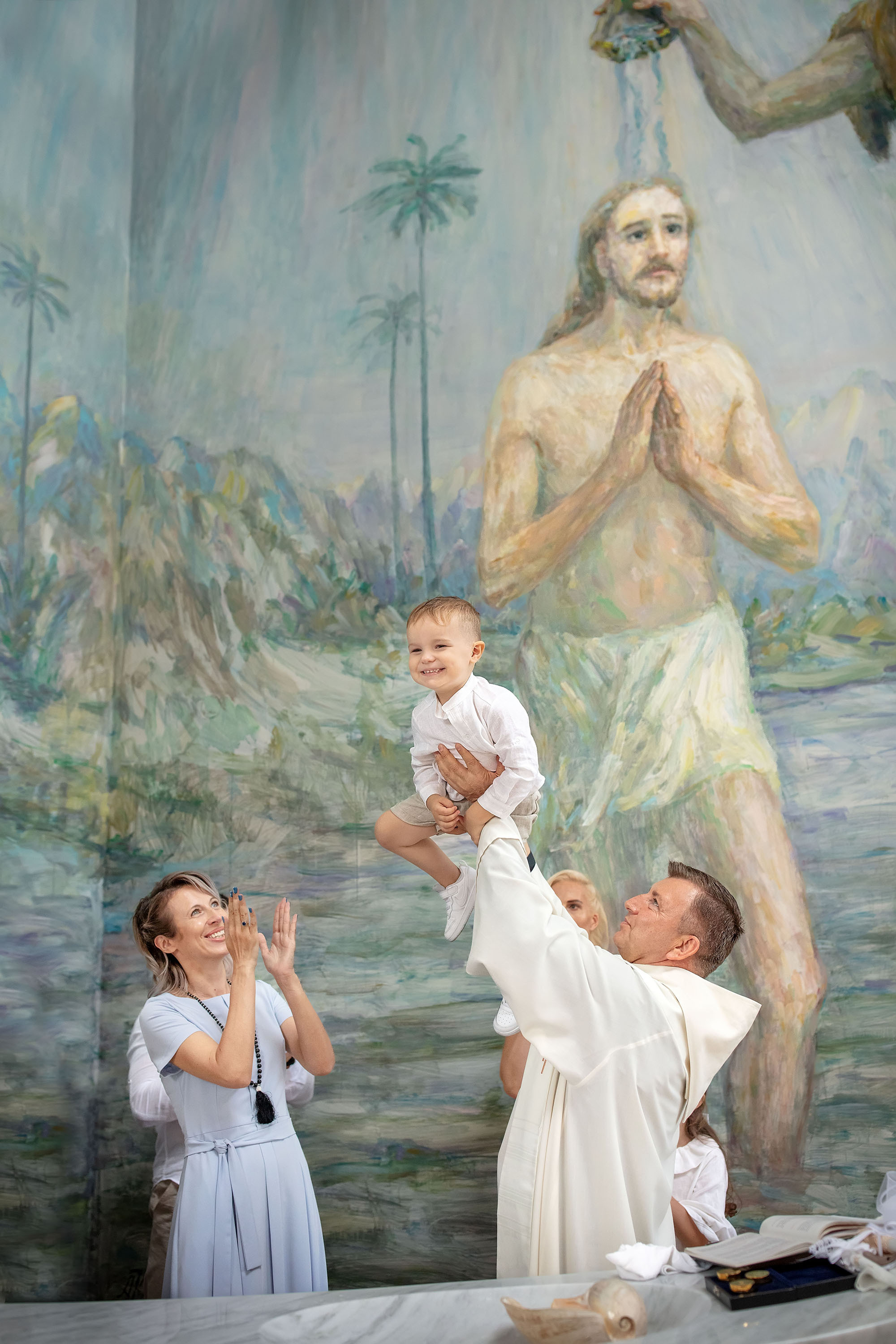 Krikštynos. Šeimos ir vaikų fotografė Klaipėdoje Kira Krasnaja