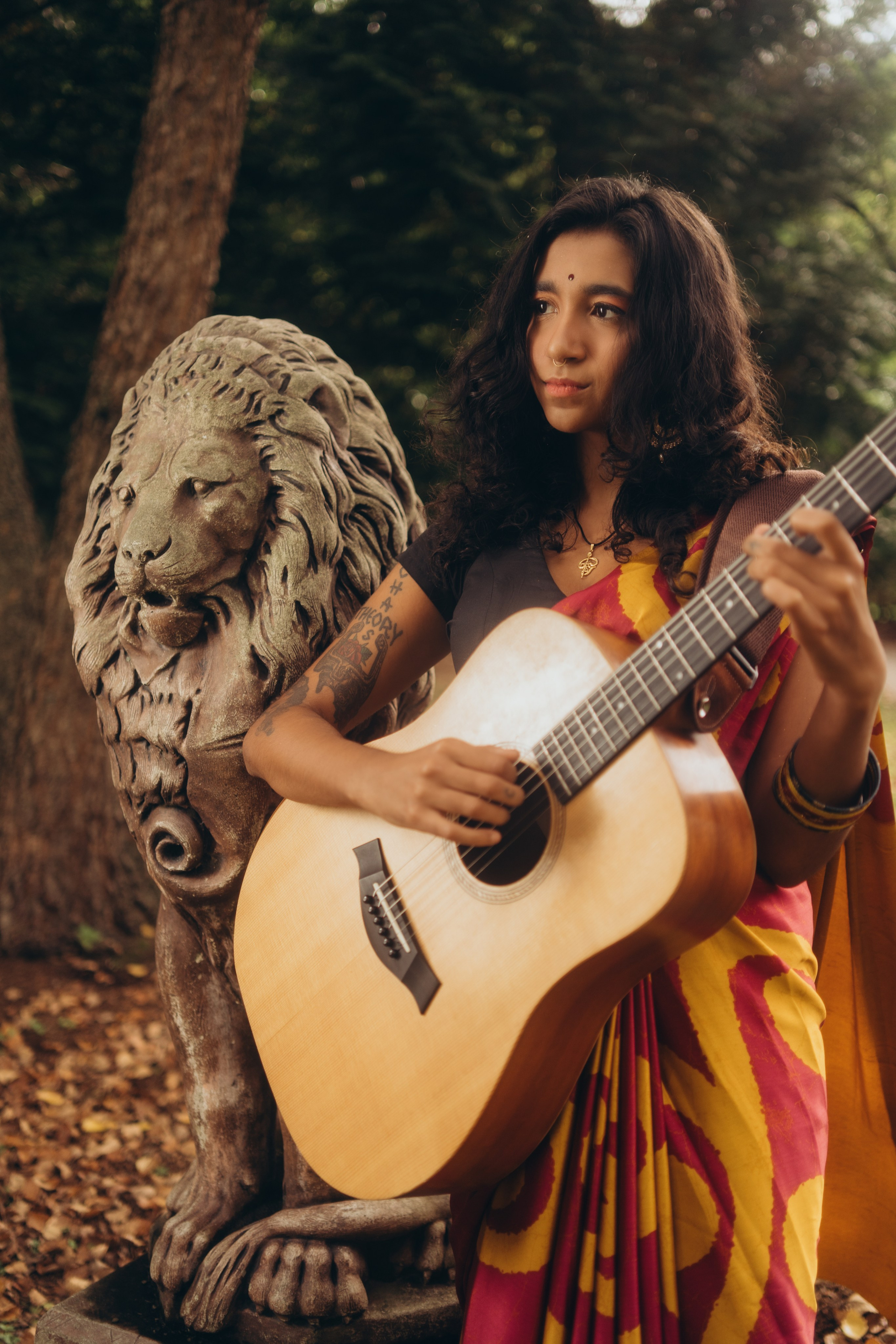 Debut Album Photoshoot for Rhode Island Musician. Daria Deschain Cinematic Photography in Connecticut