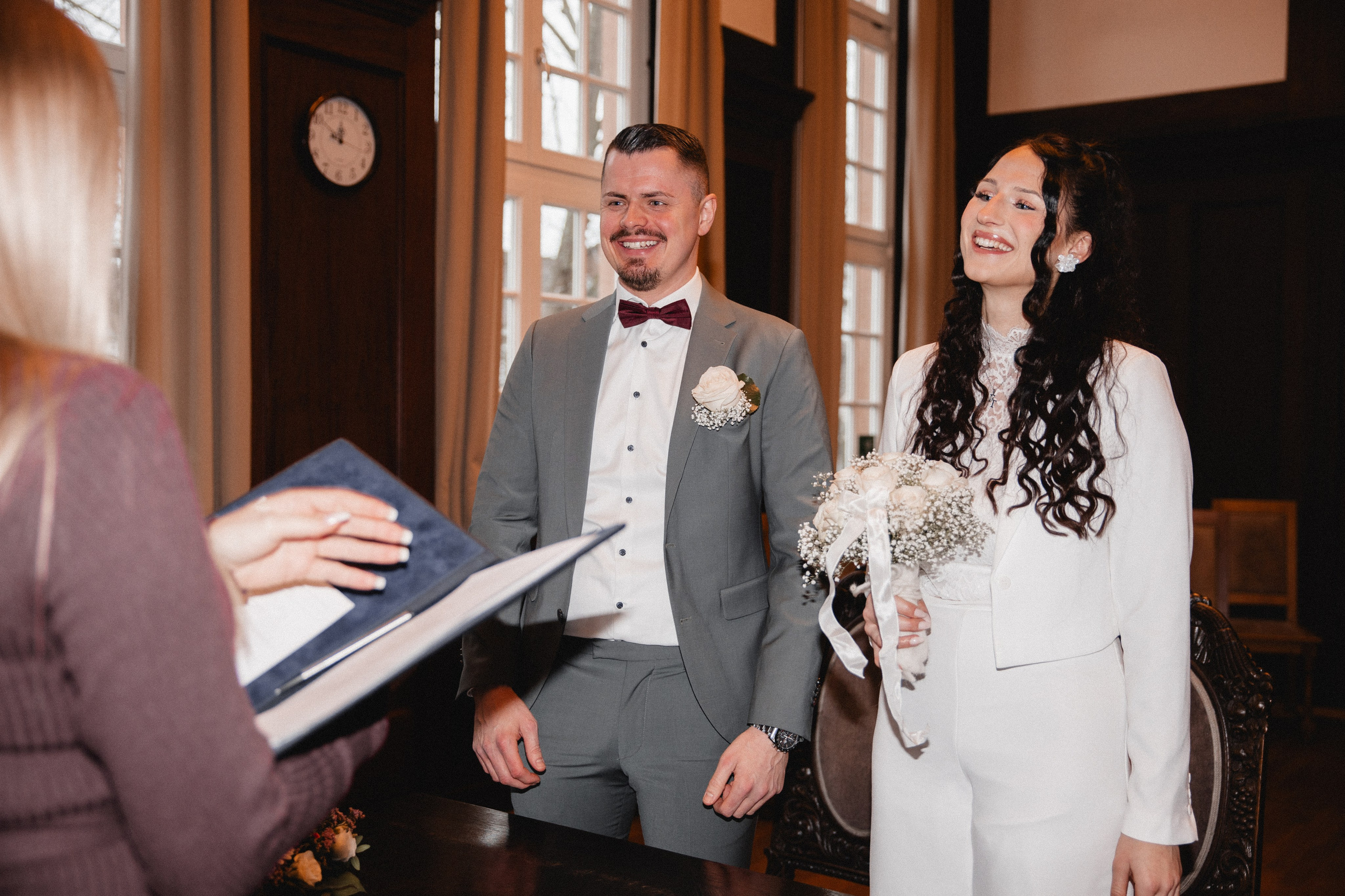 Franziska & Tim |Rathaus Heisingen, Essen. Hochzeitsfotografie |Hochzeitsfotograf Bochum | Hochzeitsfotograf Dortmund | Hochzeitsfotograf Essen | Hochzeitsfotograf Ruhrgebiet