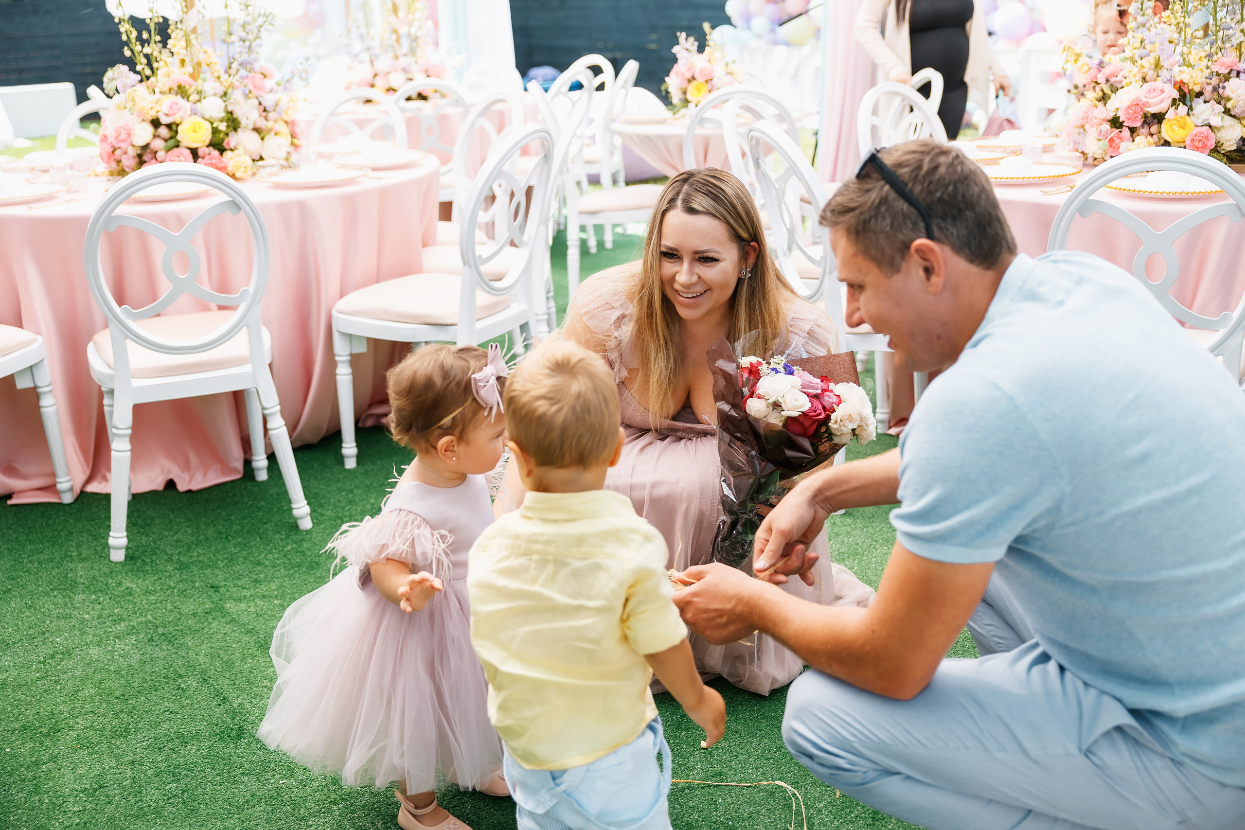 07.25.2021 First birthday. Wedding family event photographer in Chicago Nick Yushevich