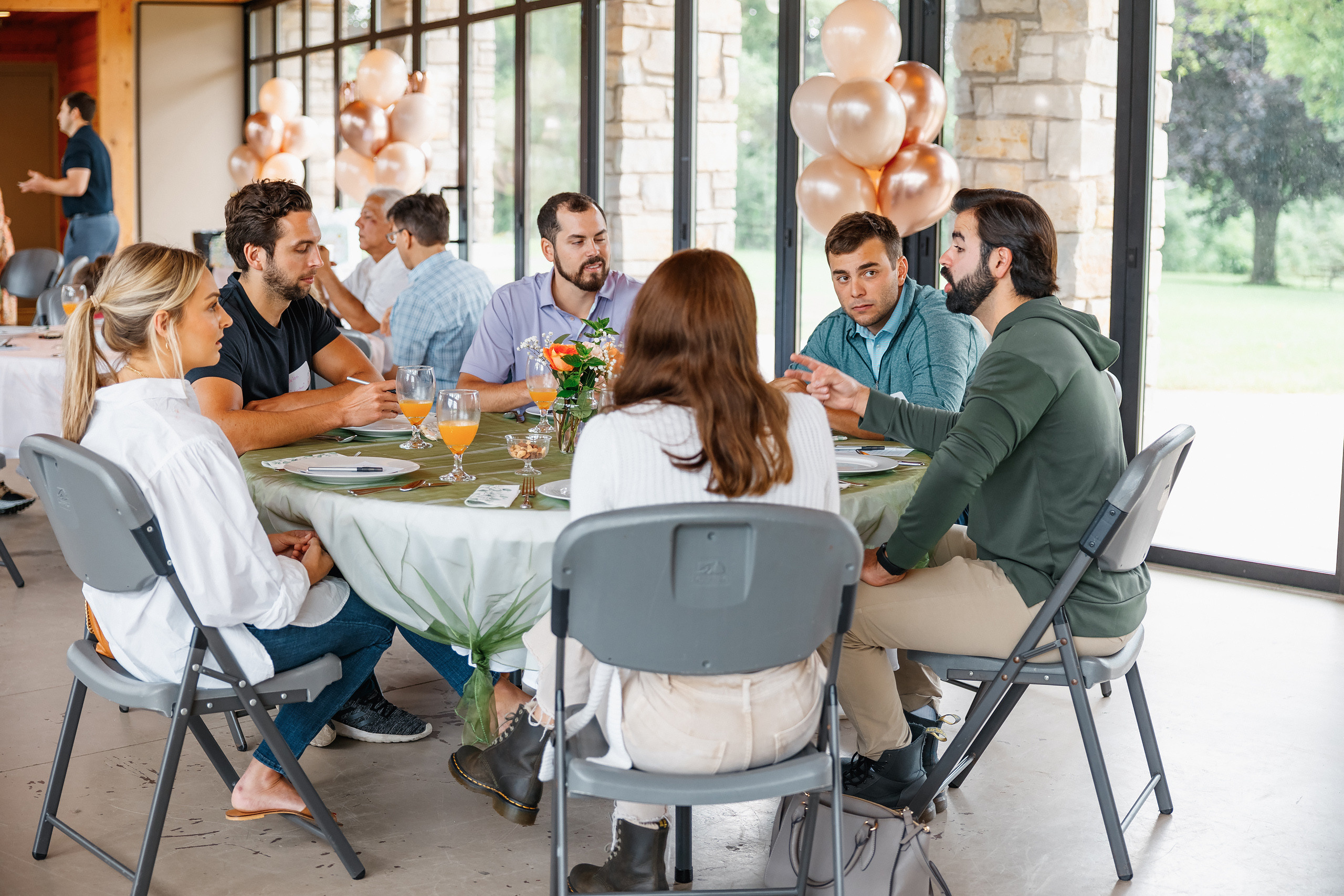 07.11.2021 Baby shower. Wedding family event photographer in Chicago Nick Yushevich