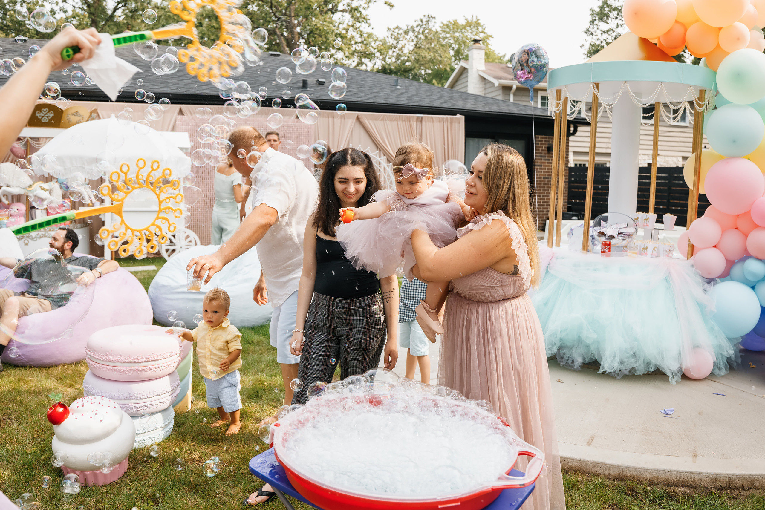 07.25.2021 First birthday. Wedding family event photographer in Chicago Nick Yushevich