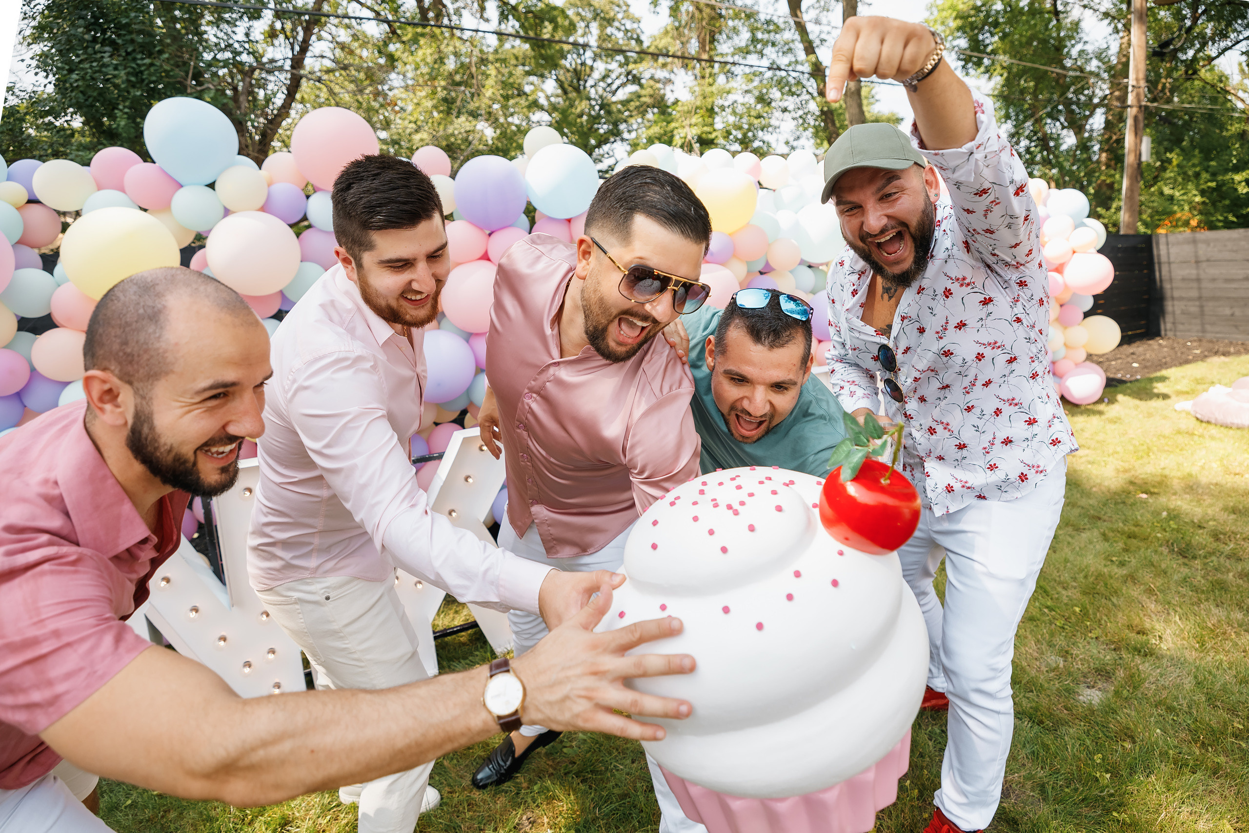 07.25.2021 First birthday. Wedding family event photographer in Chicago Nick Yushevich