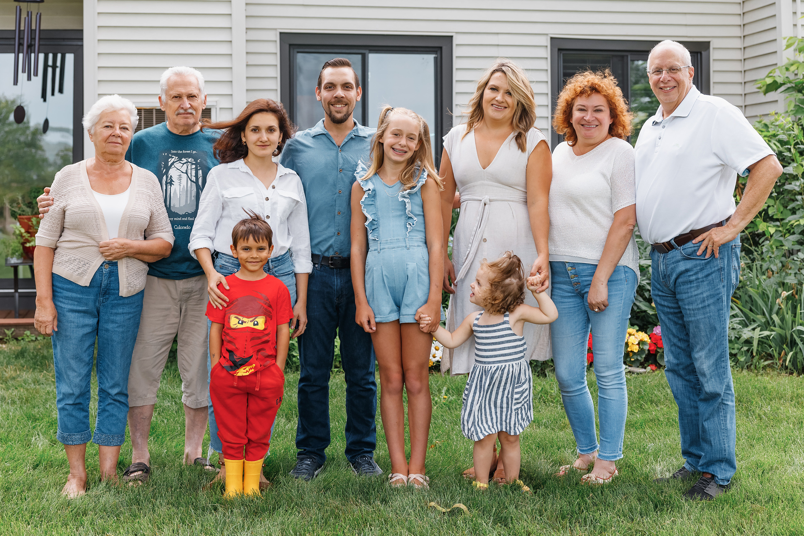 07.11.2021 Family photoshoot. Wedding family event photographer in Chicago Nick Yushevich