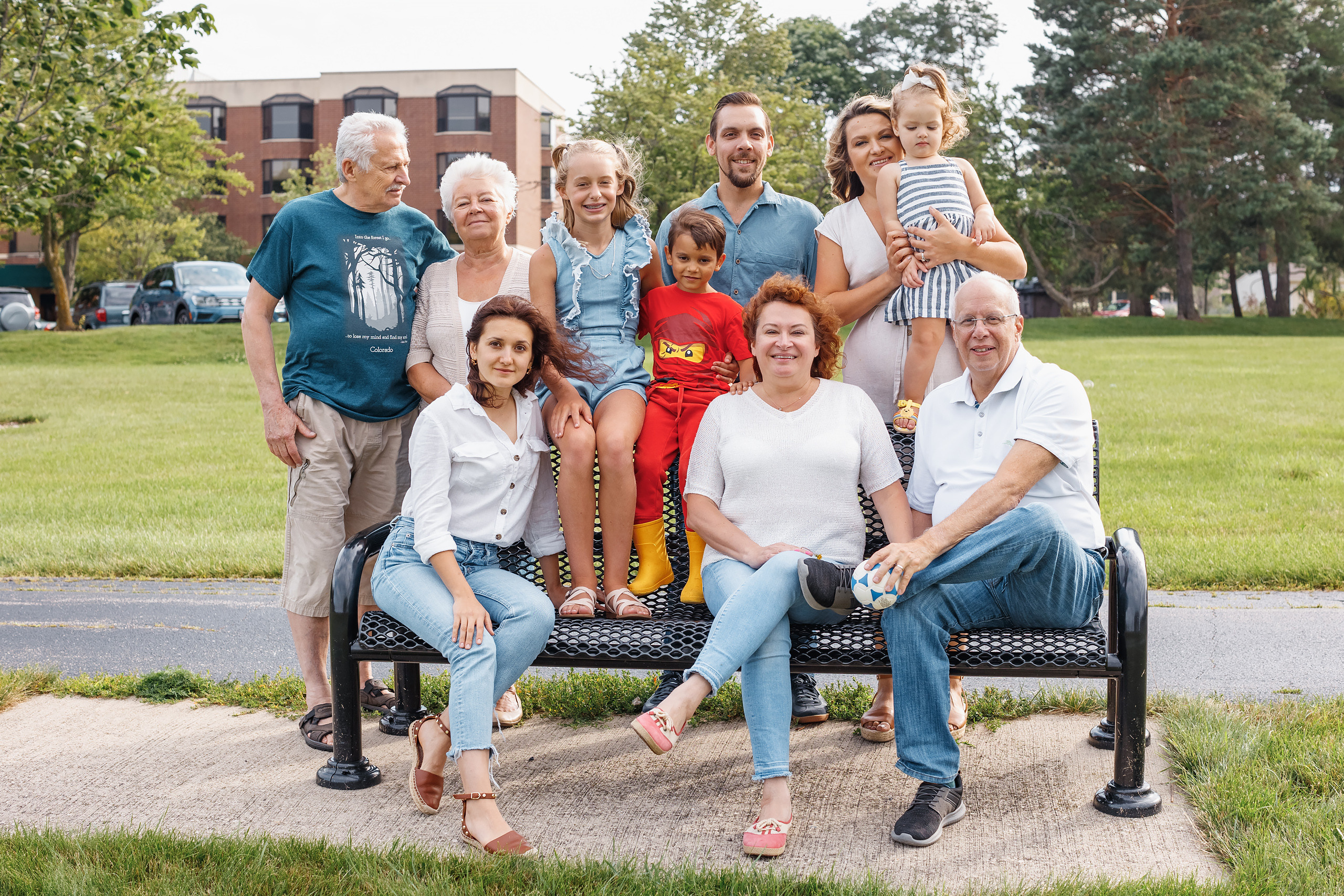 07.11.2021 Family photoshoot. Wedding family event photographer in Chicago Nick Yushevich