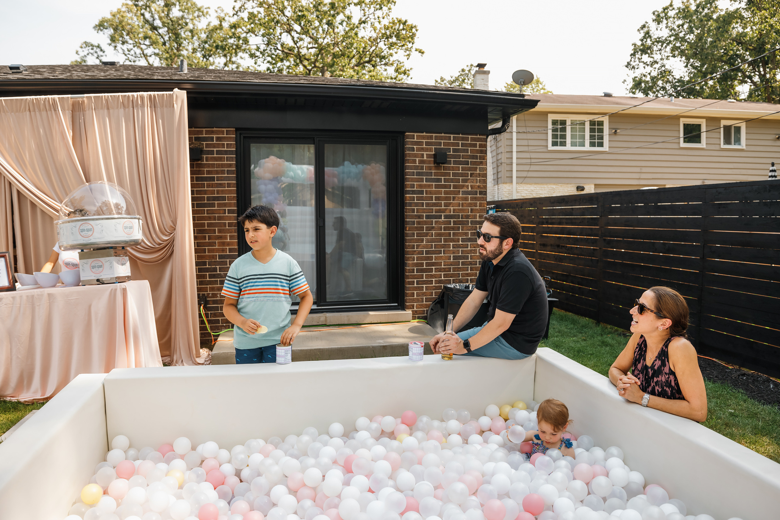 07.25.2021 First birthday. Wedding family event photographer in Chicago Nick Yushevich