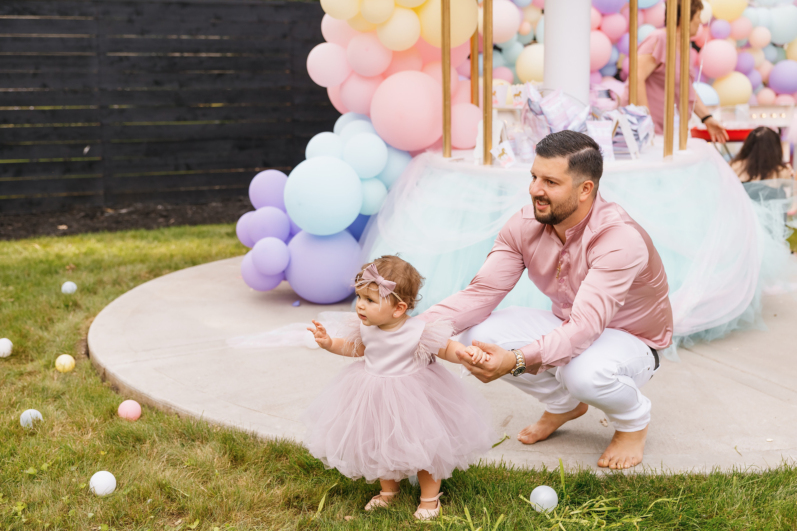 07.25.2021 First birthday. Wedding family event photographer in Chicago Nick Yushevich