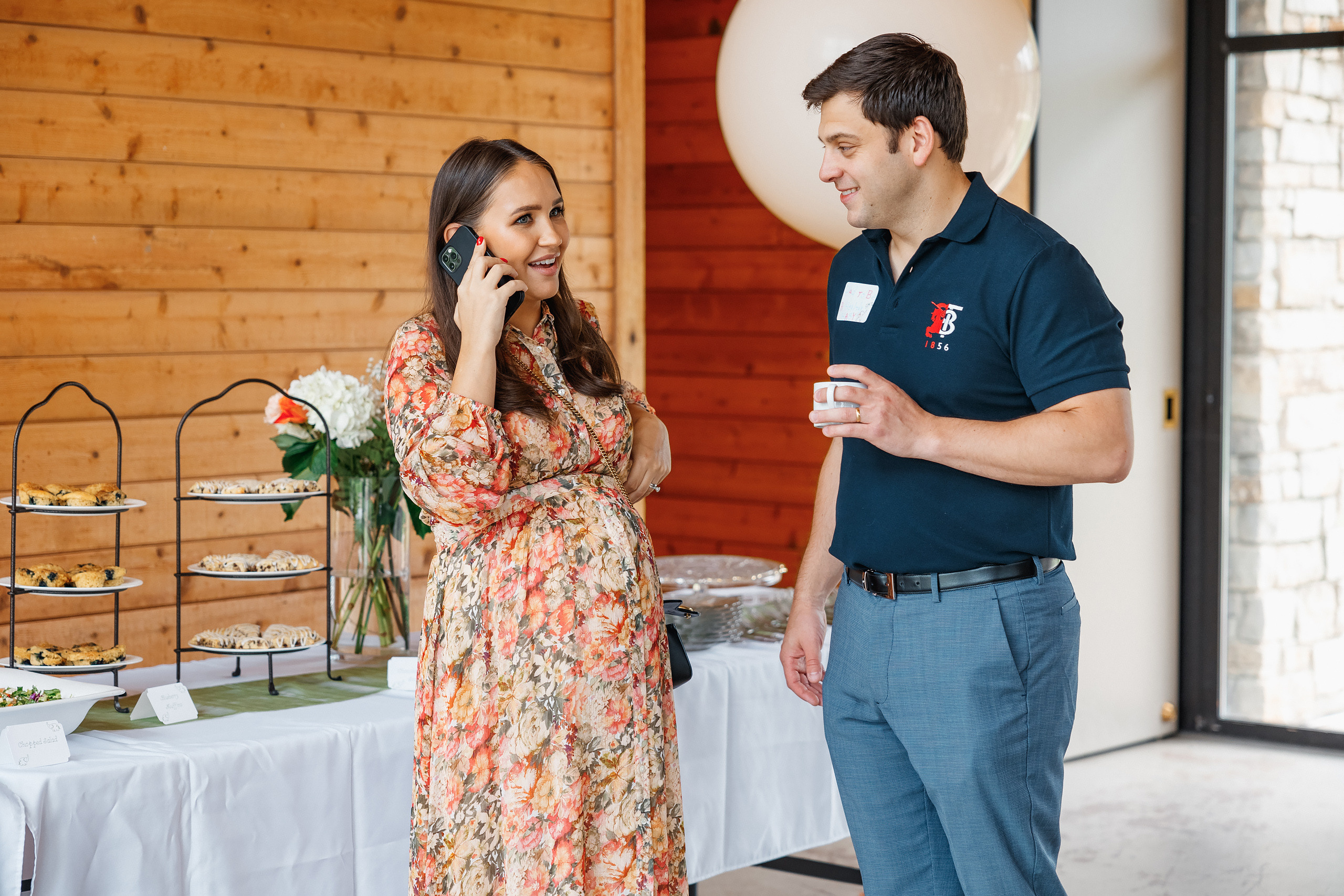 07.11.2021 Baby shower. Wedding family event photographer in Chicago Nick Yushevich