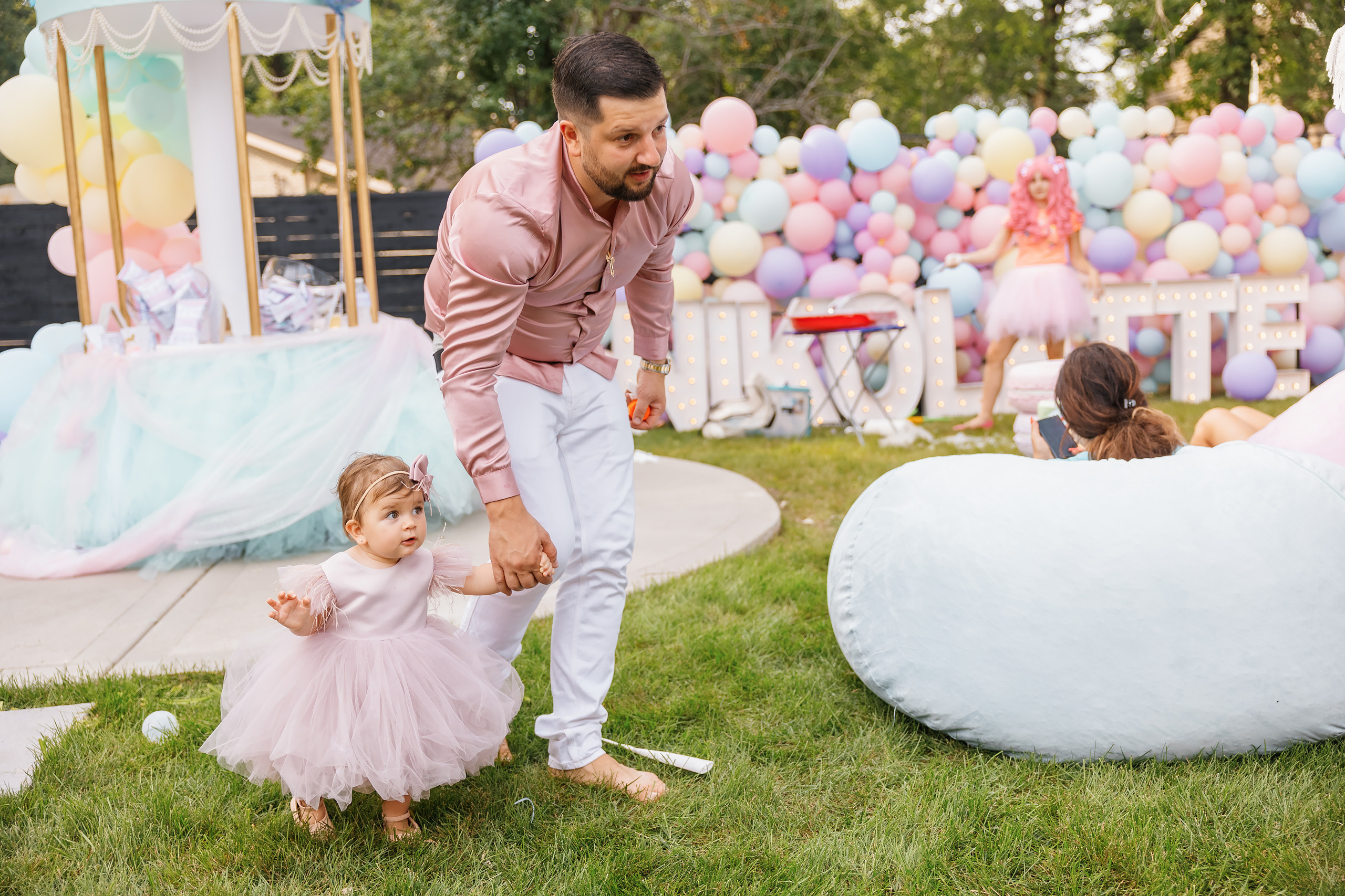 07.25.2021 First birthday. Wedding family event photographer in Chicago Nick Yushevich