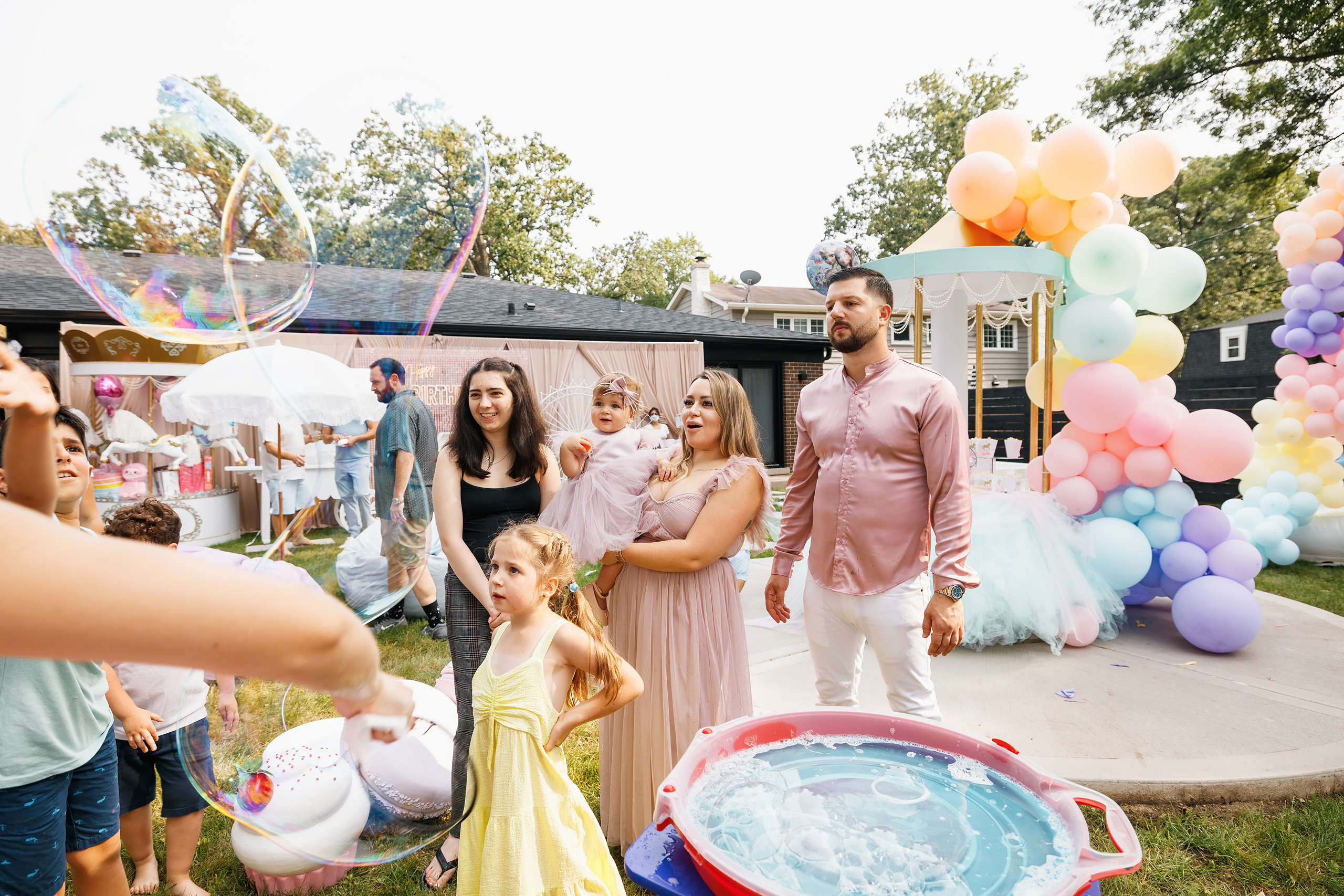 07.25.2021 First birthday. Wedding family event photographer in Chicago Nick Yushevich