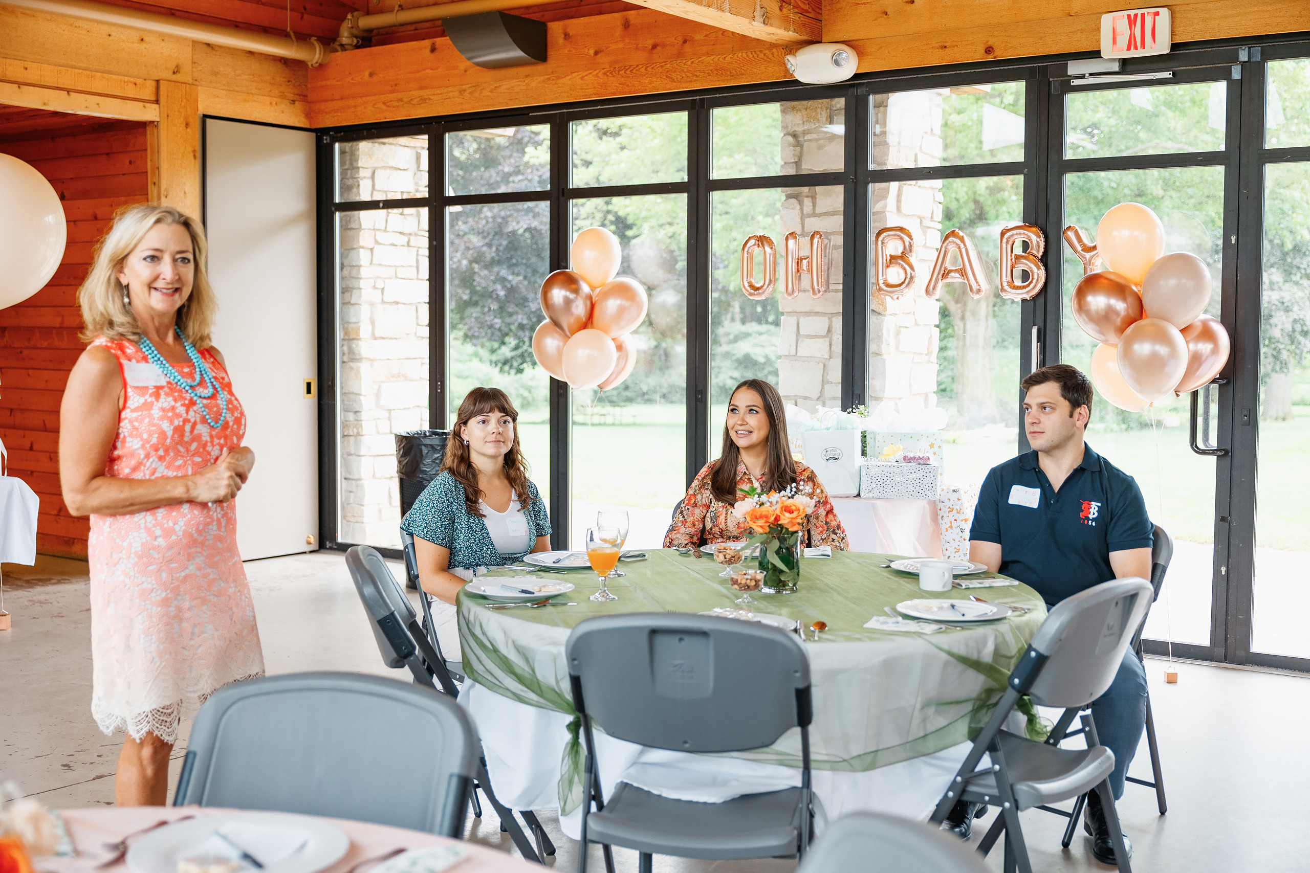 07.11.2021 Baby shower. Wedding family event photographer in Chicago Nick Yushevich