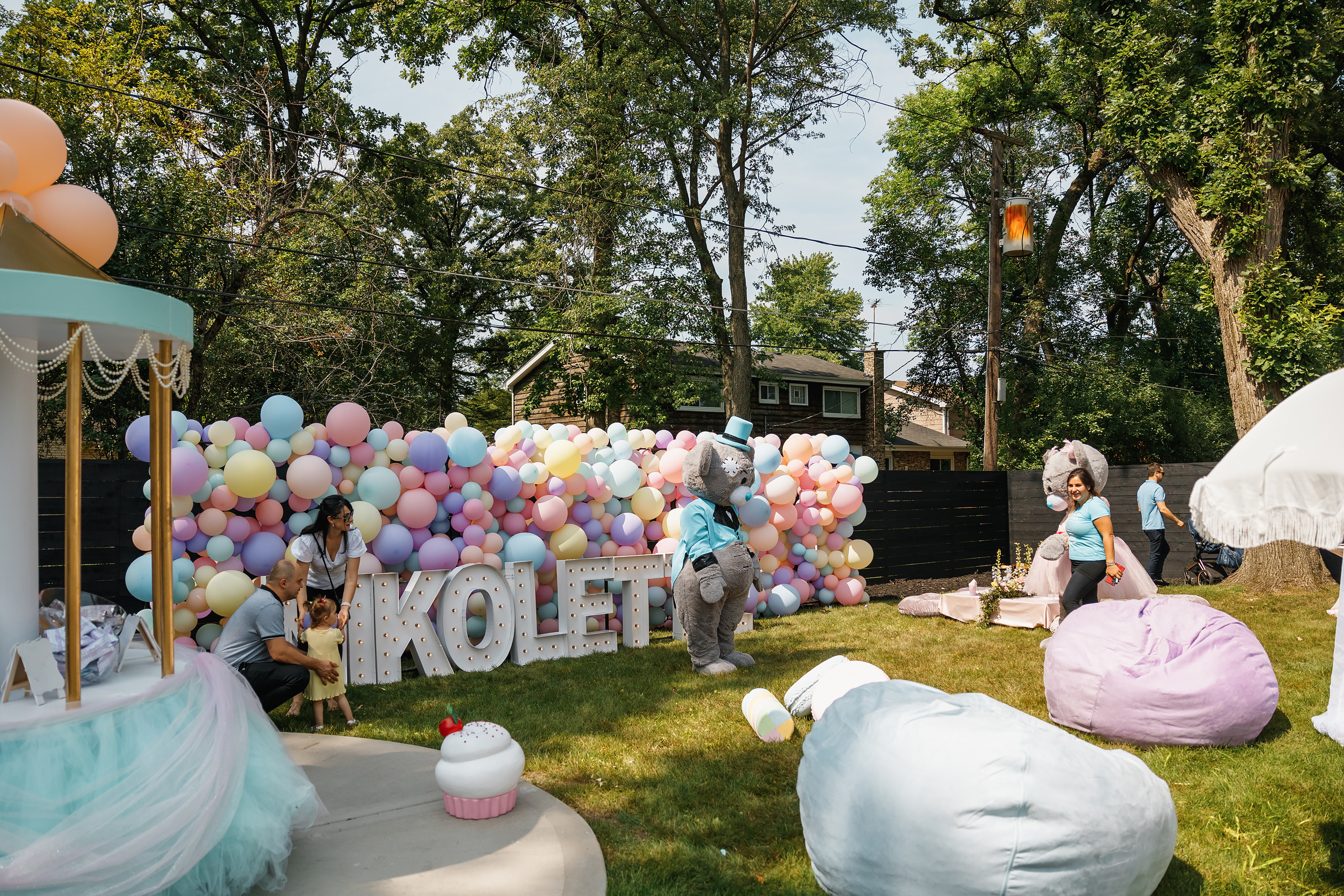 07.25.2021 First birthday. Wedding family event photographer in Chicago Nick Yushevich