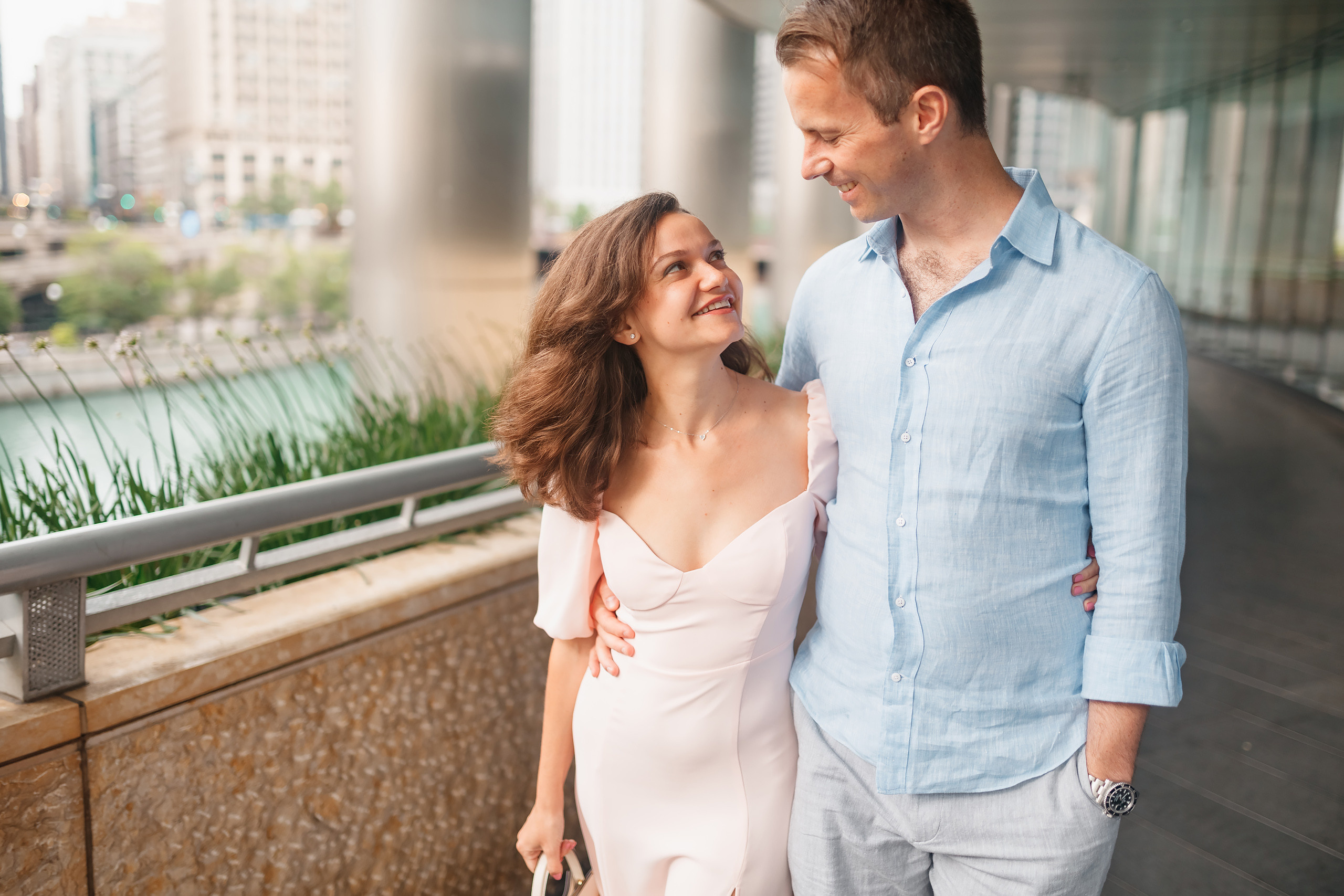 06.20.2021 Walk in Chicago. Wedding family event photographer in Chicago Nick Yushevich