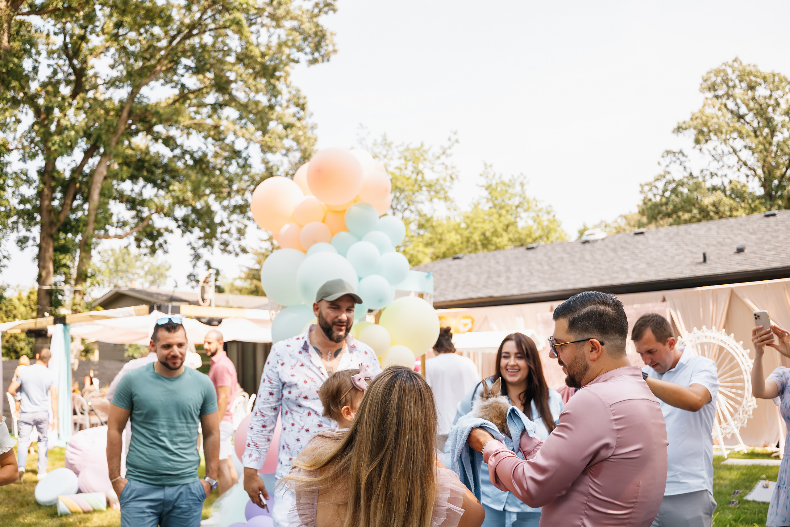 07.25.2021 First birthday. Wedding family event photographer in Chicago Nick Yushevich