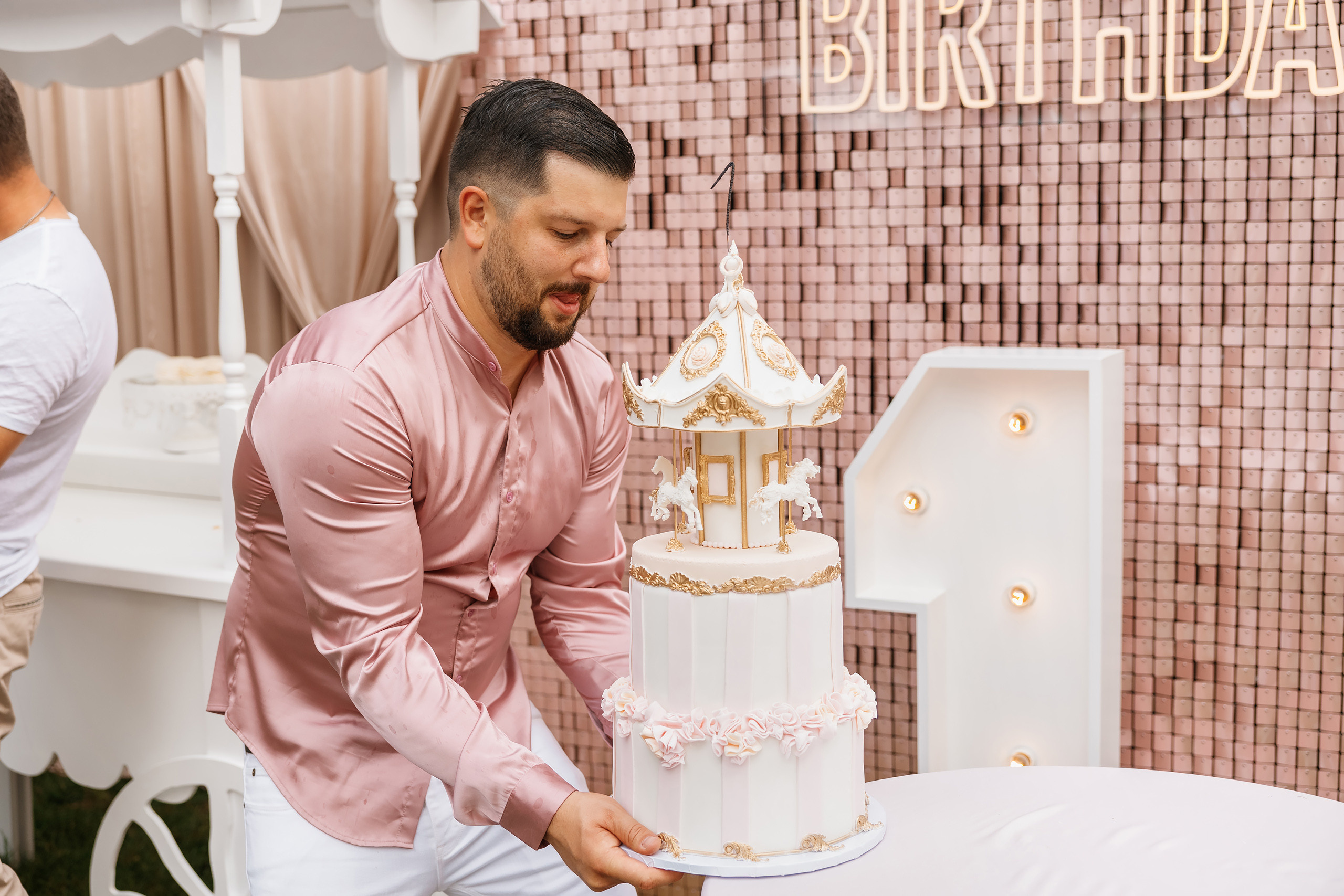 07.25.2021 First birthday. Wedding family event photographer in Chicago Nick Yushevich