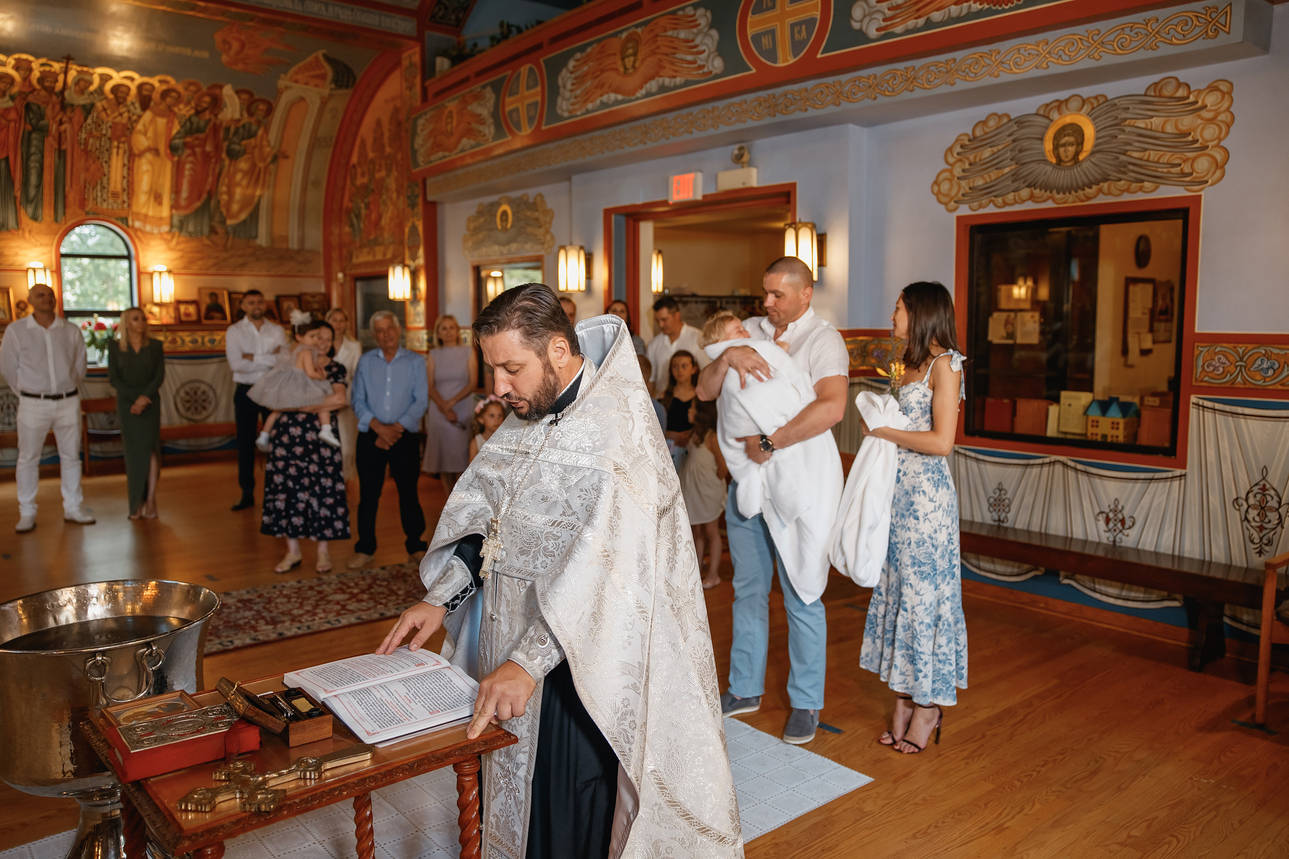 06.11.2021 Christening. Wedding family event photographer in Chicago Nick Yushevich