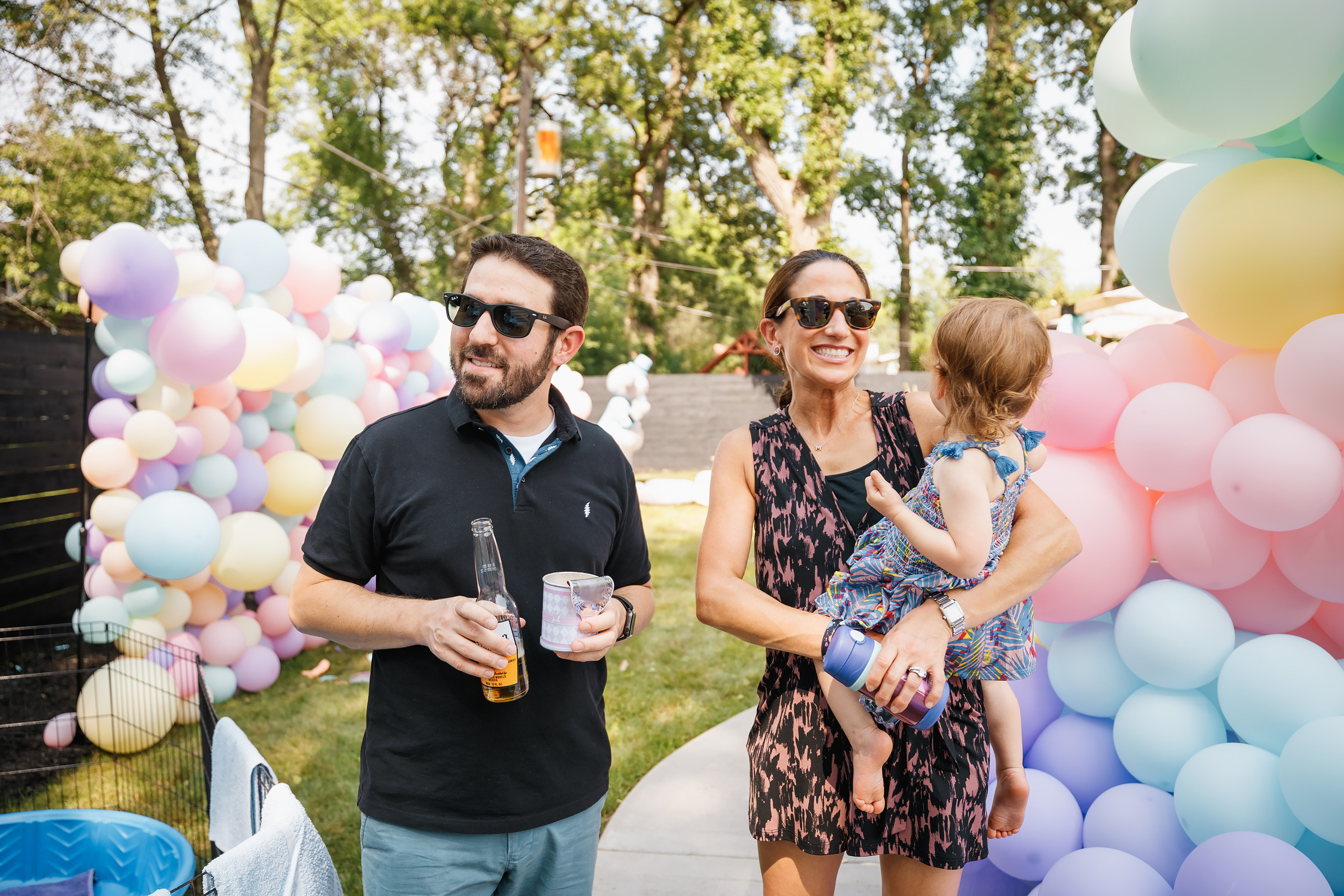 07.25.2021 First birthday. Wedding family event photographer in Chicago Nick Yushevich