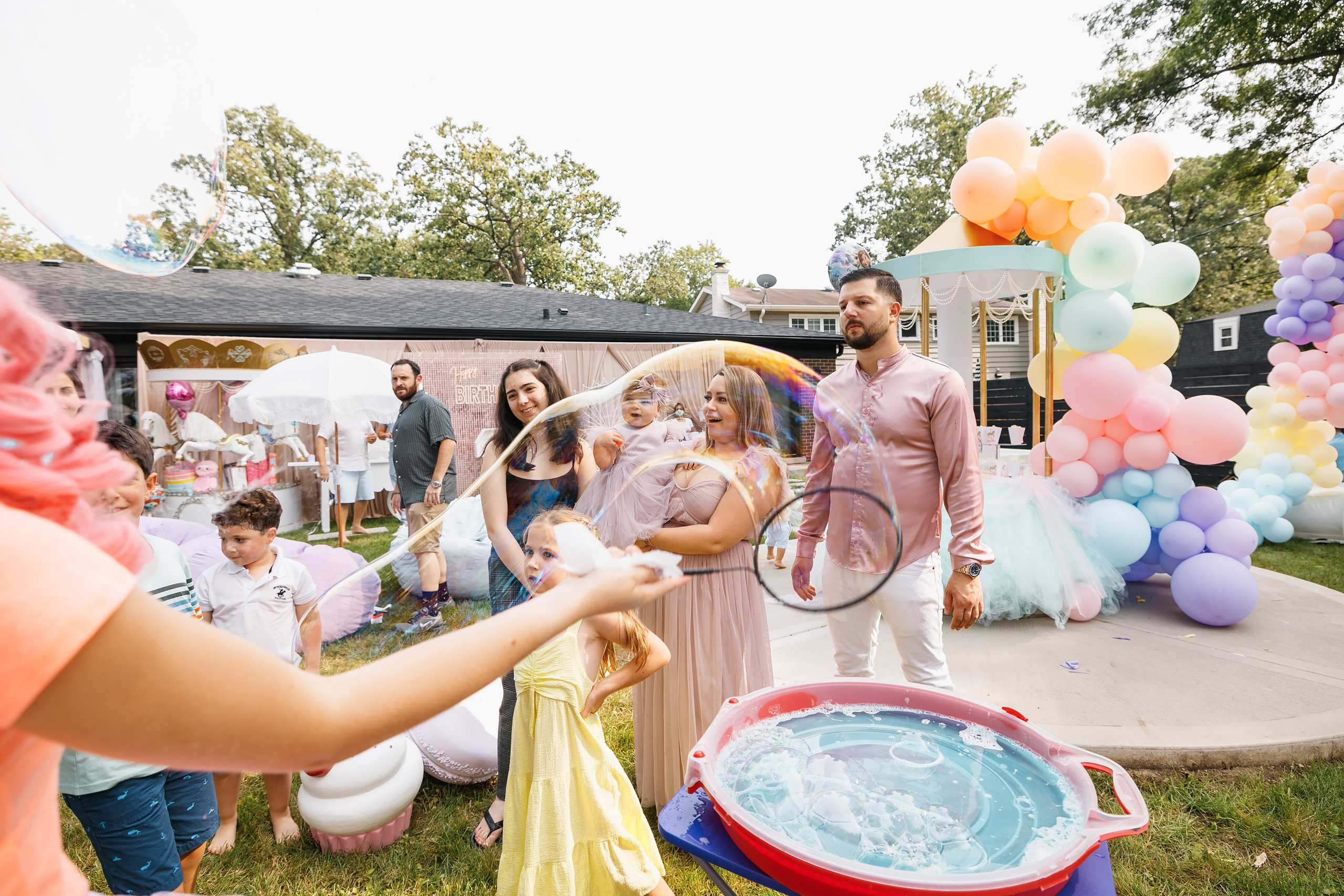 07.25.2021 First birthday. Wedding family event photographer in Chicago Nick Yushevich