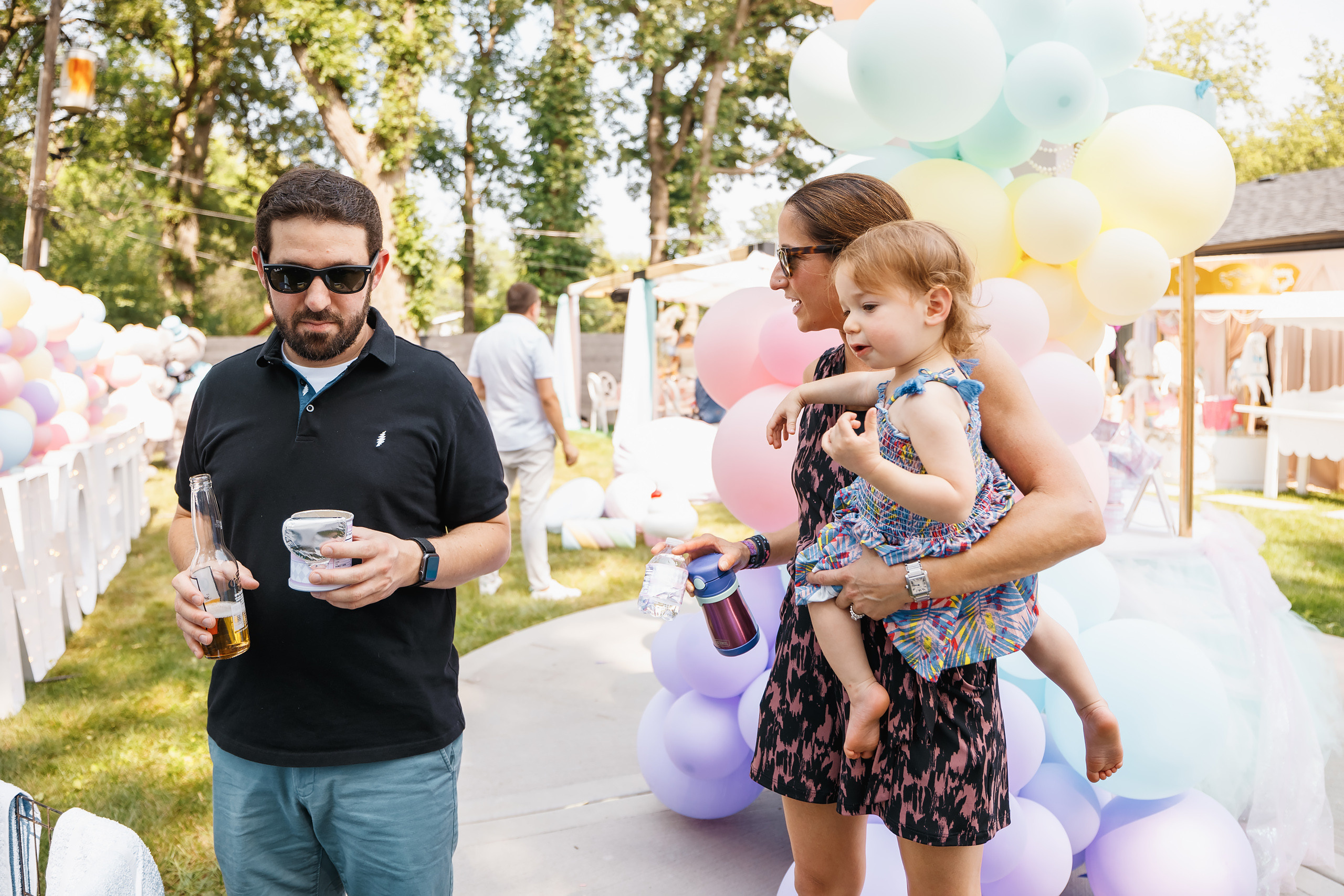 07.25.2021 First birthday. Wedding family event photographer in Chicago Nick Yushevich