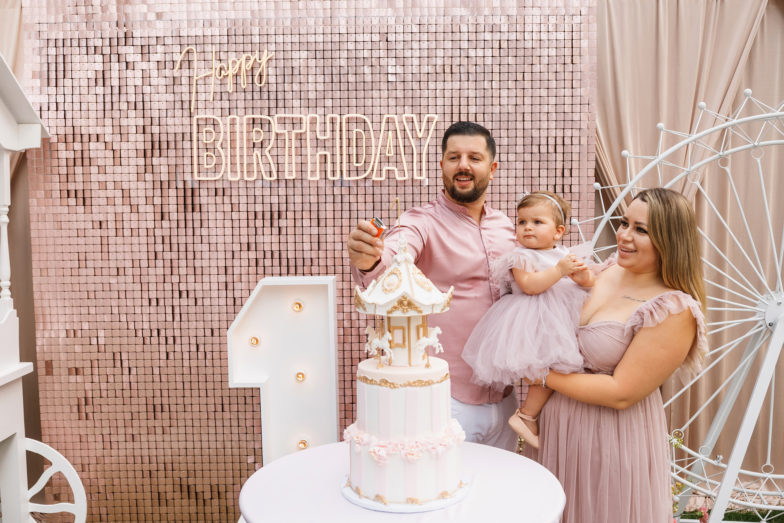 07.25.2021 First birthday. Wedding family event photographer in Chicago Nick Yushevich