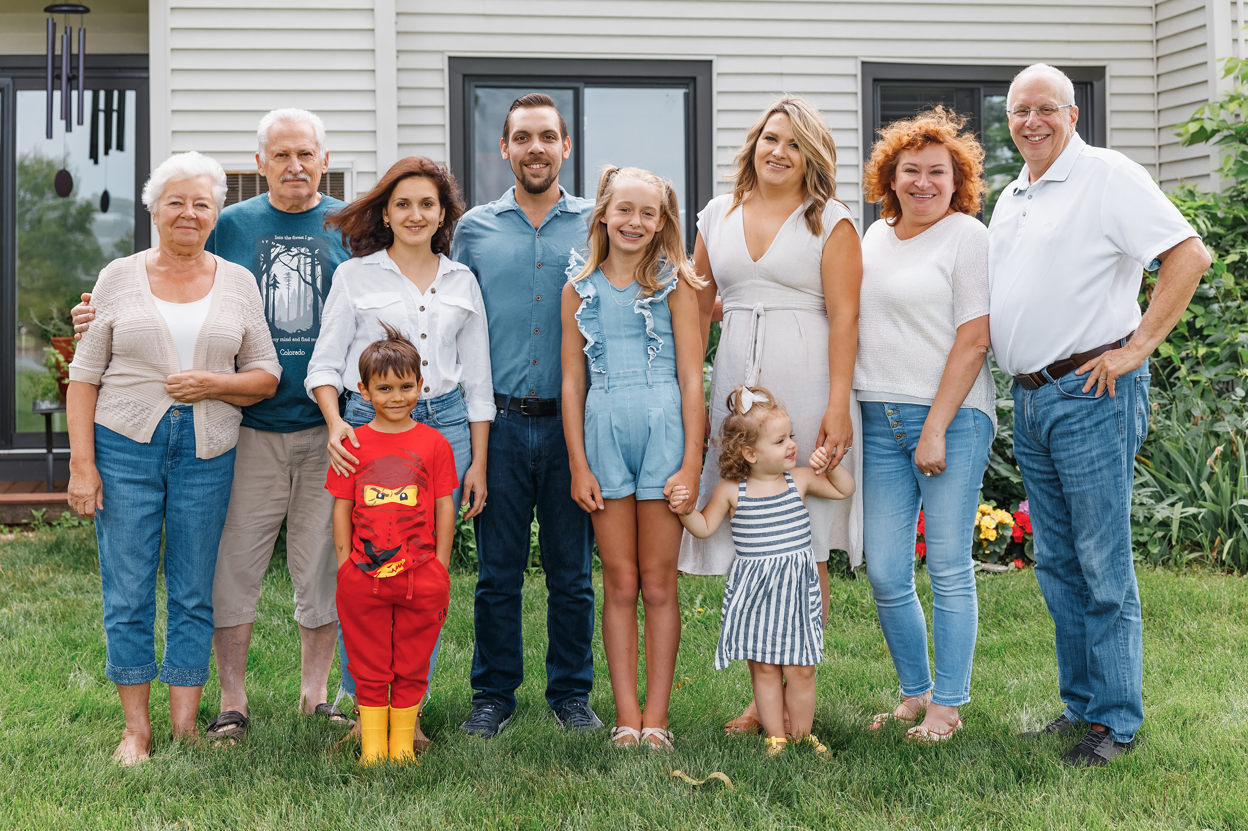 07.11.2021 Family photoshoot. Wedding family event photographer in Chicago Nick Yushevich