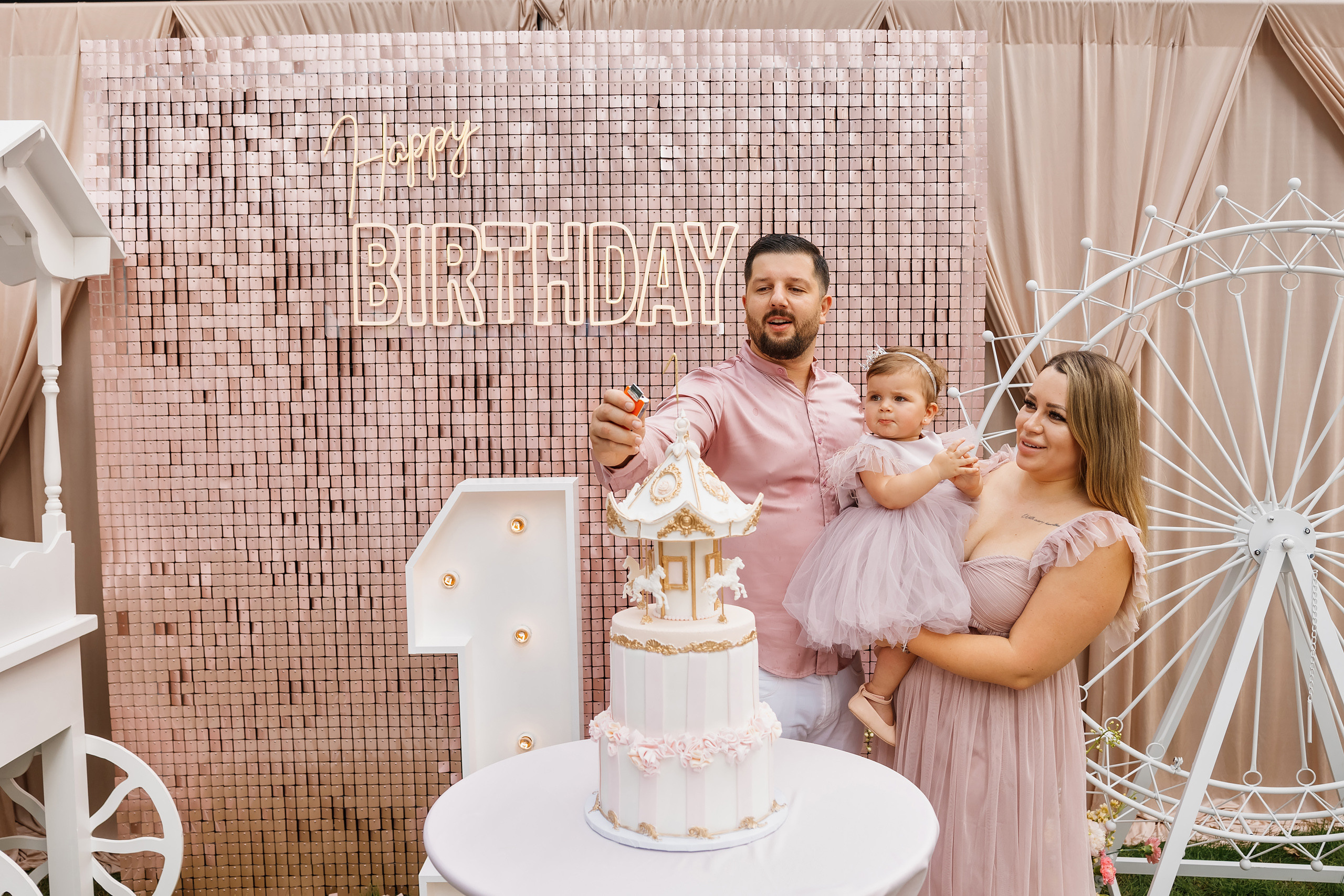 07.25.2021 First birthday. Wedding family event photographer in Chicago Nick Yushevich
