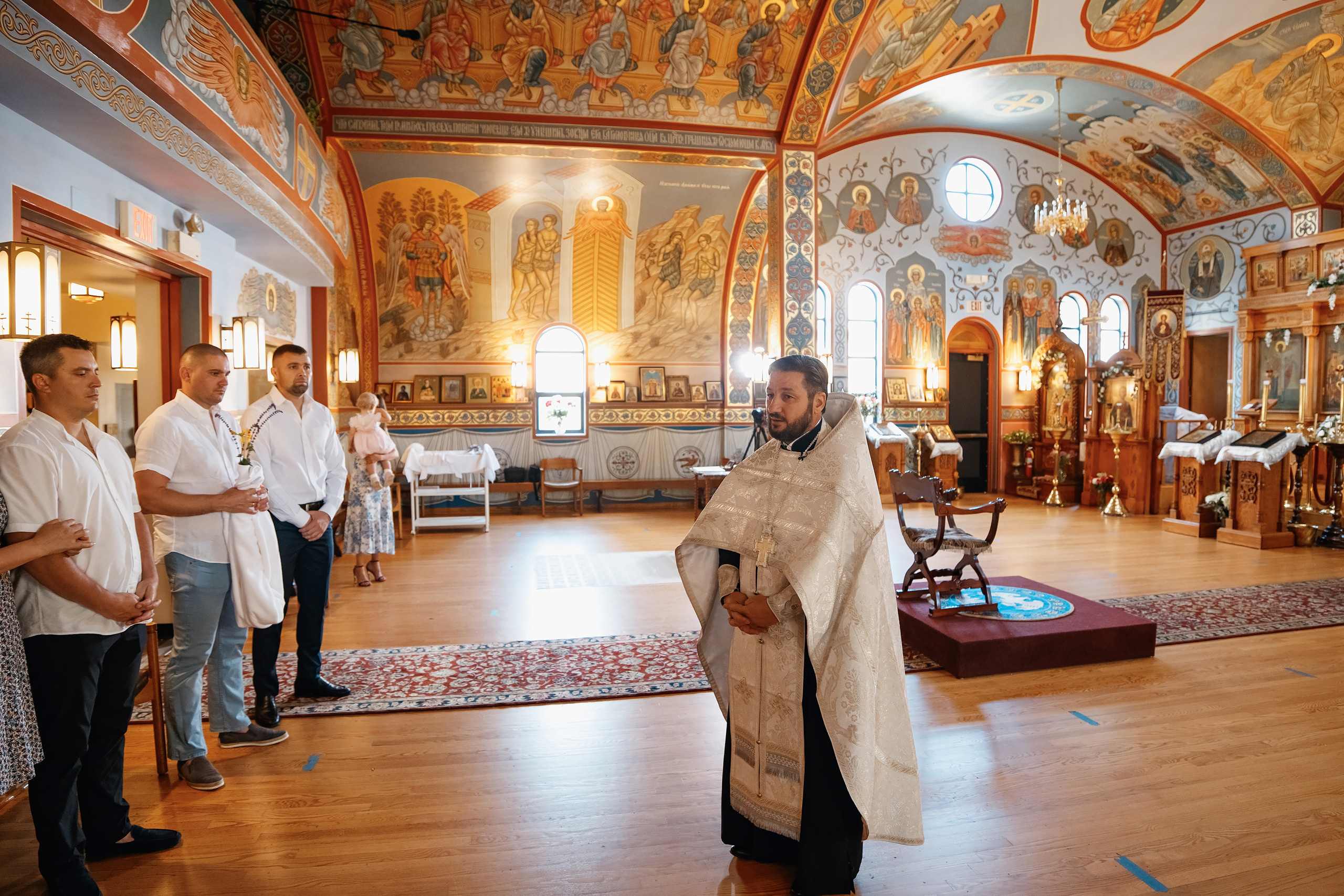 06.11.2021 Christening. Wedding family event photographer in Chicago Nick Yushevich