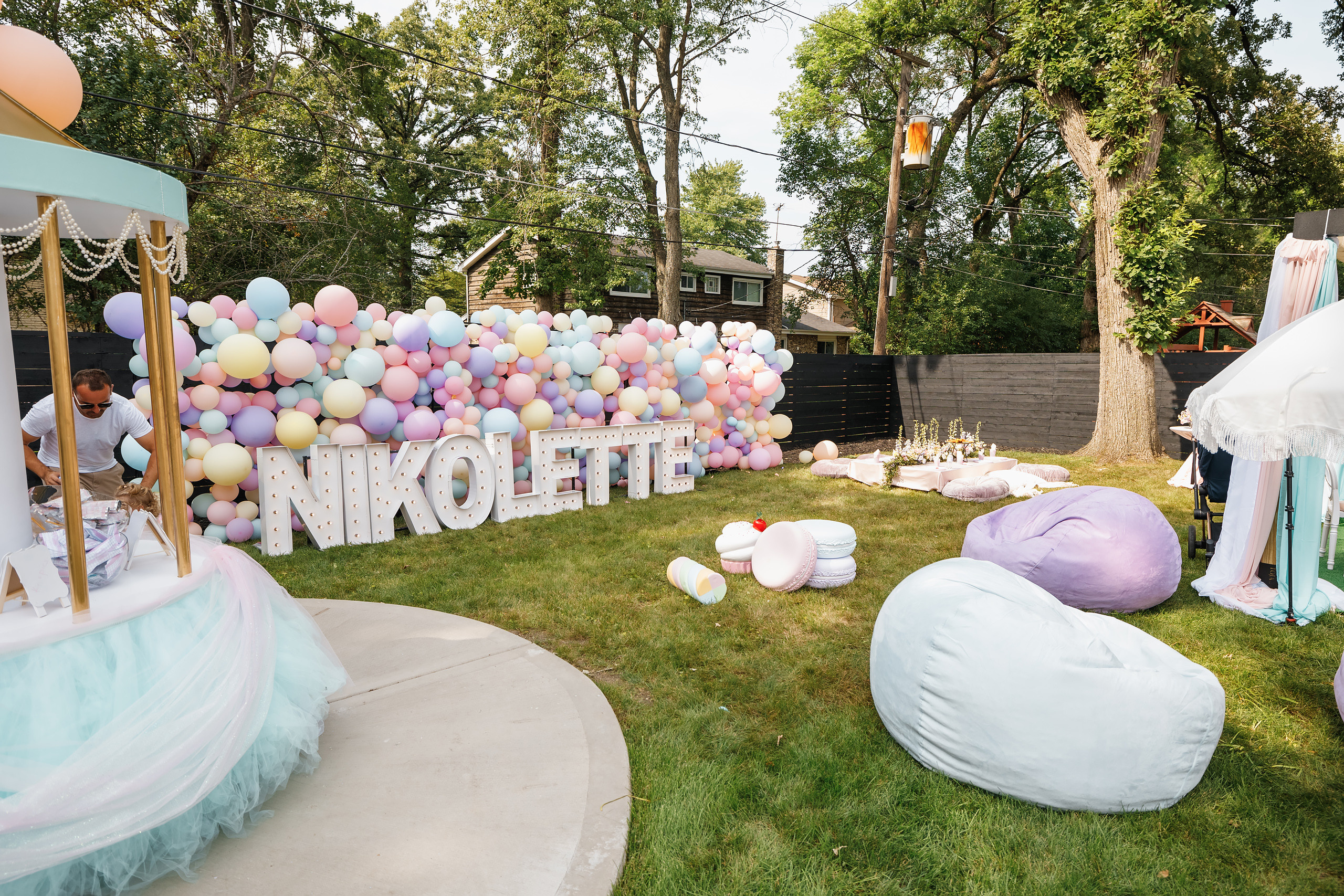 07.25.2021 First birthday. Wedding family event photographer in Chicago Nick Yushevich