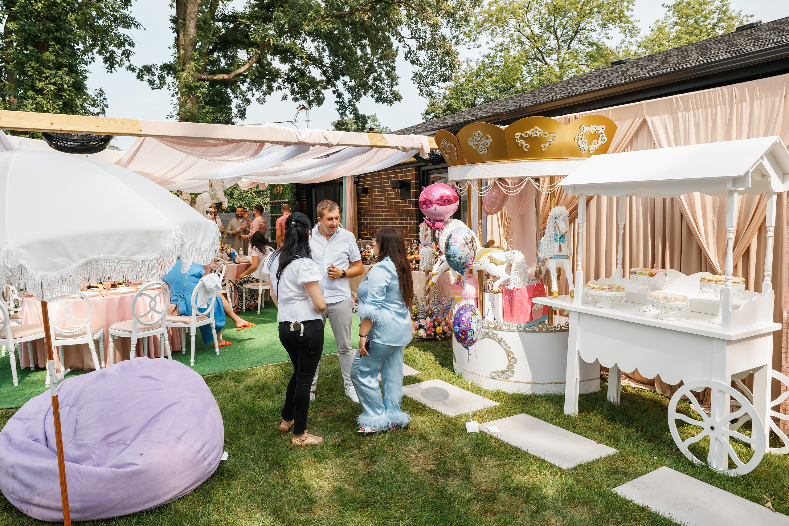 07.25.2021 First birthday. Wedding family event photographer in Chicago Nick Yushevich