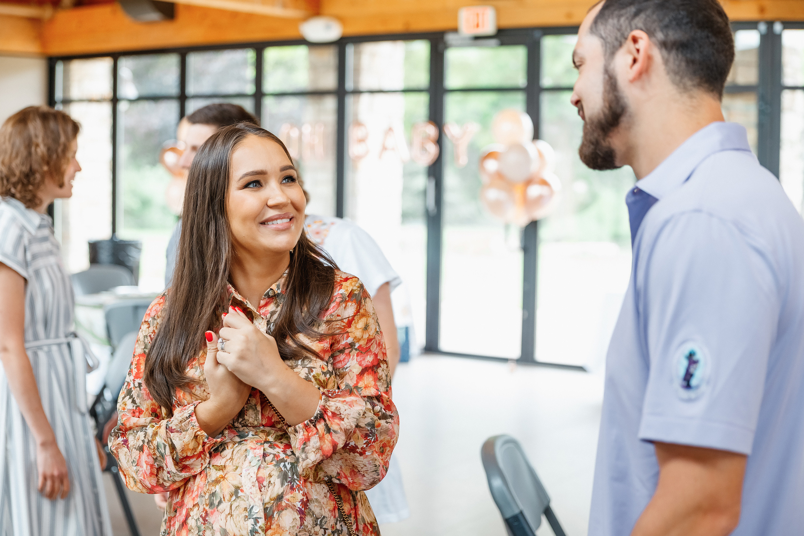 07.11.2021 Baby shower. Wedding family event photographer in Chicago Nick Yushevich