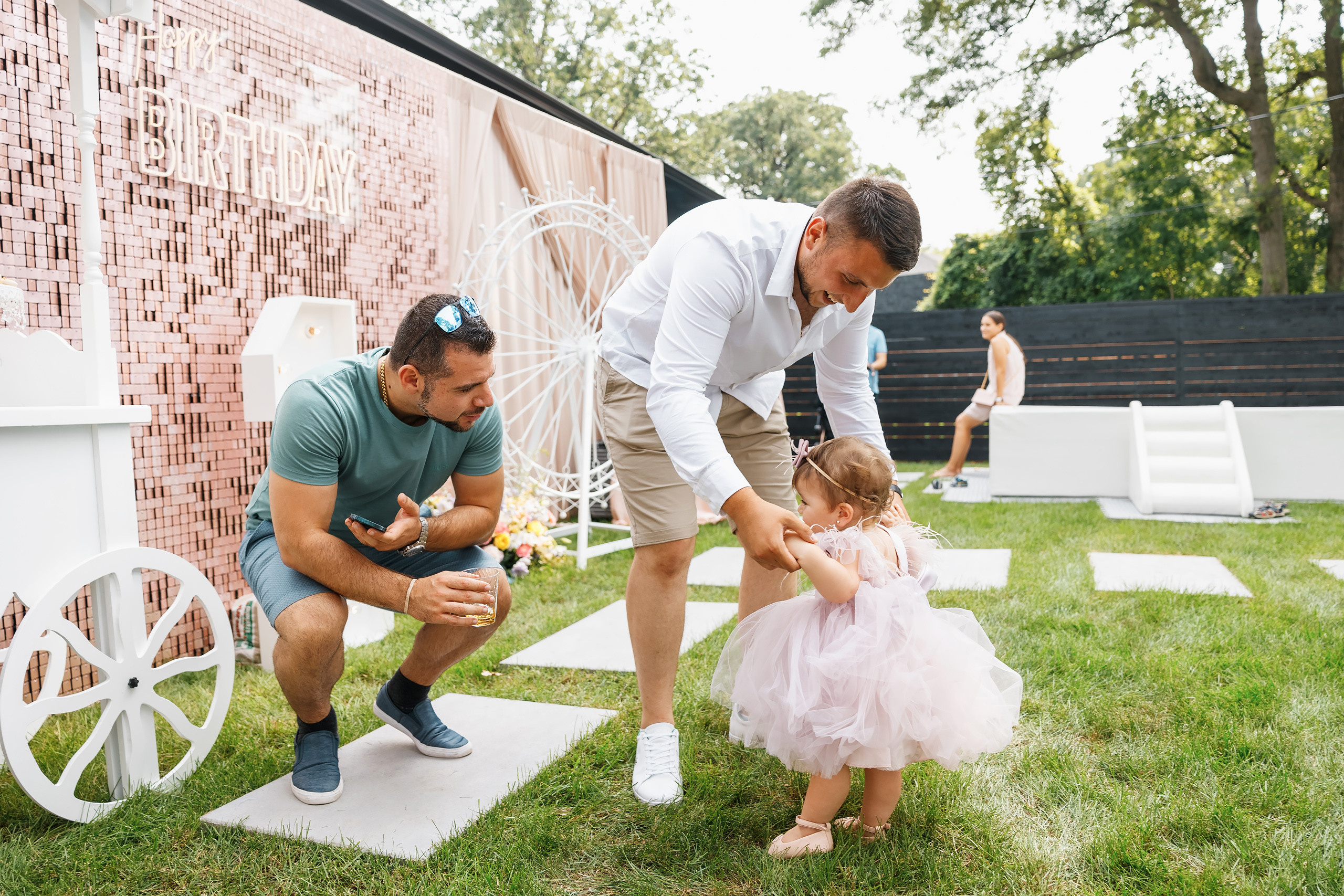 07.25.2021 First birthday. Wedding family event photographer in Chicago Nick Yushevich
