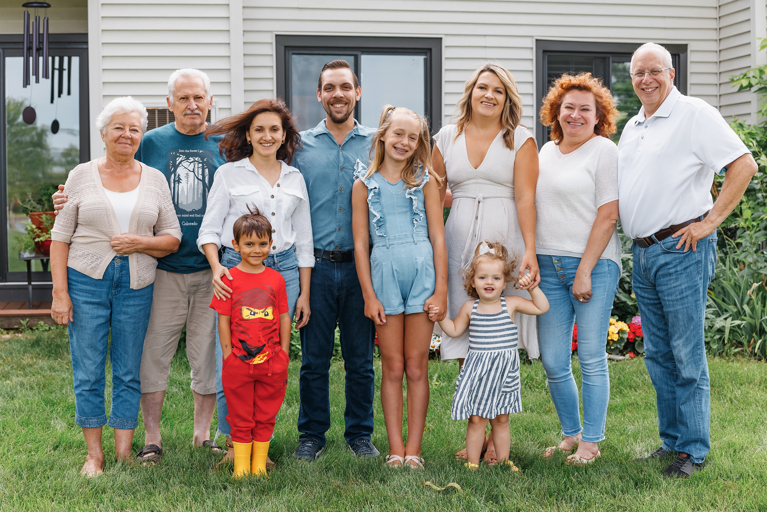 07.11.2021 Family photoshoot. Wedding family event photographer in Chicago Nick Yushevich