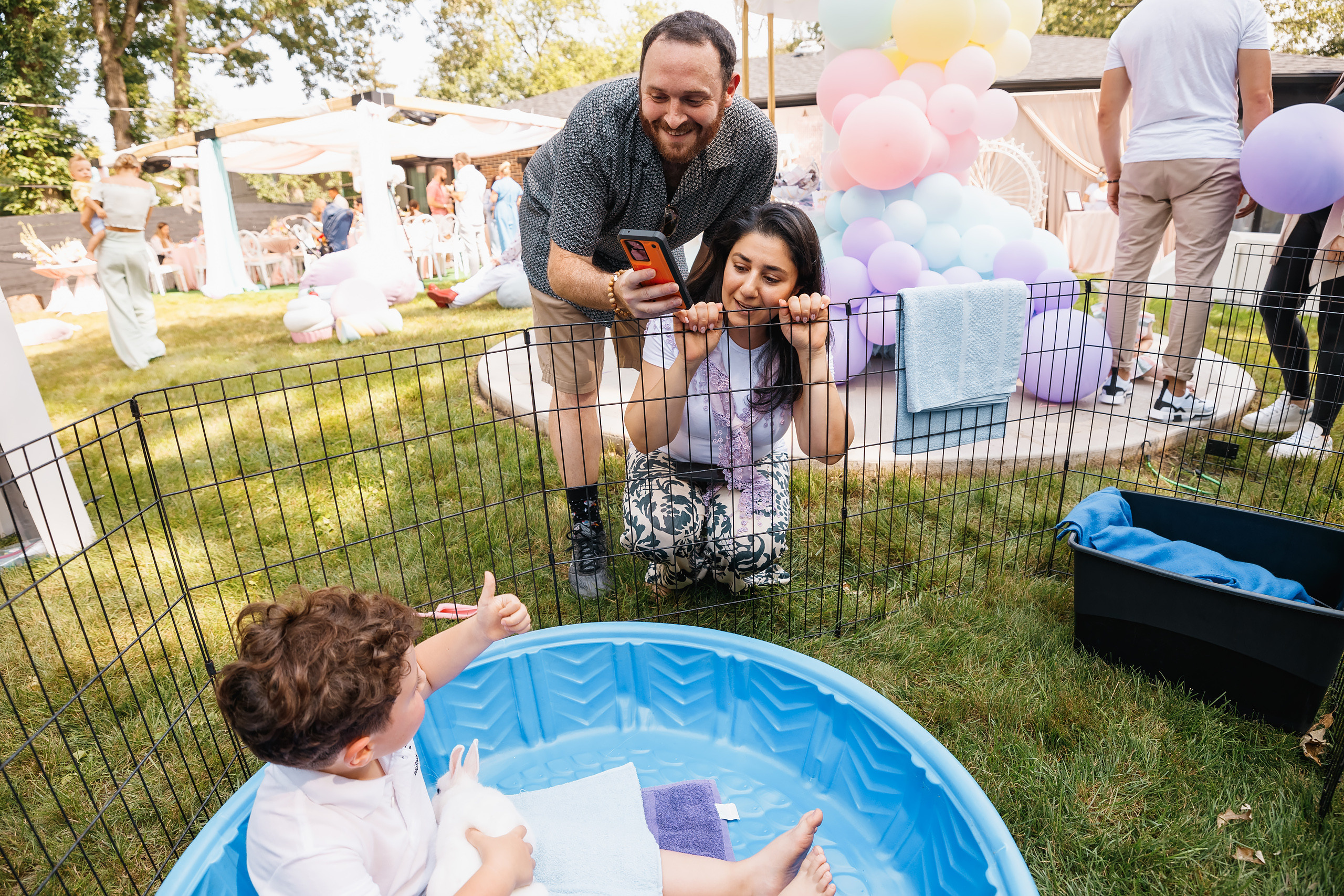 07.25.2021 First birthday. Wedding family event photographer in Chicago Nick Yushevich