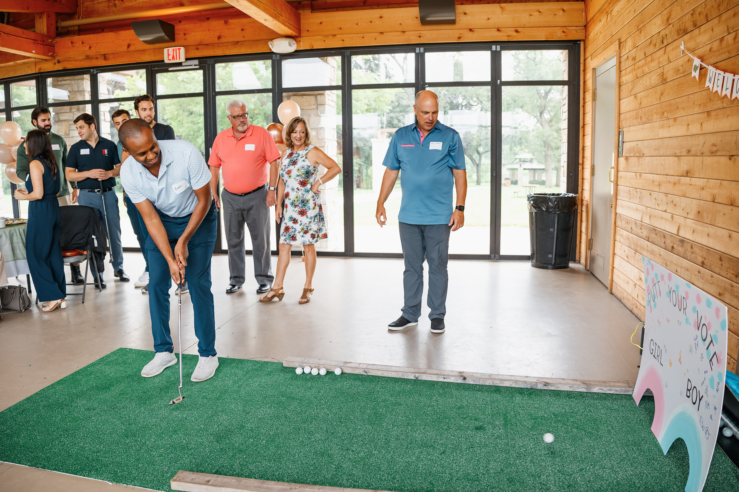 07.11.2021 Baby shower. Wedding family event photographer in Chicago Nick Yushevich