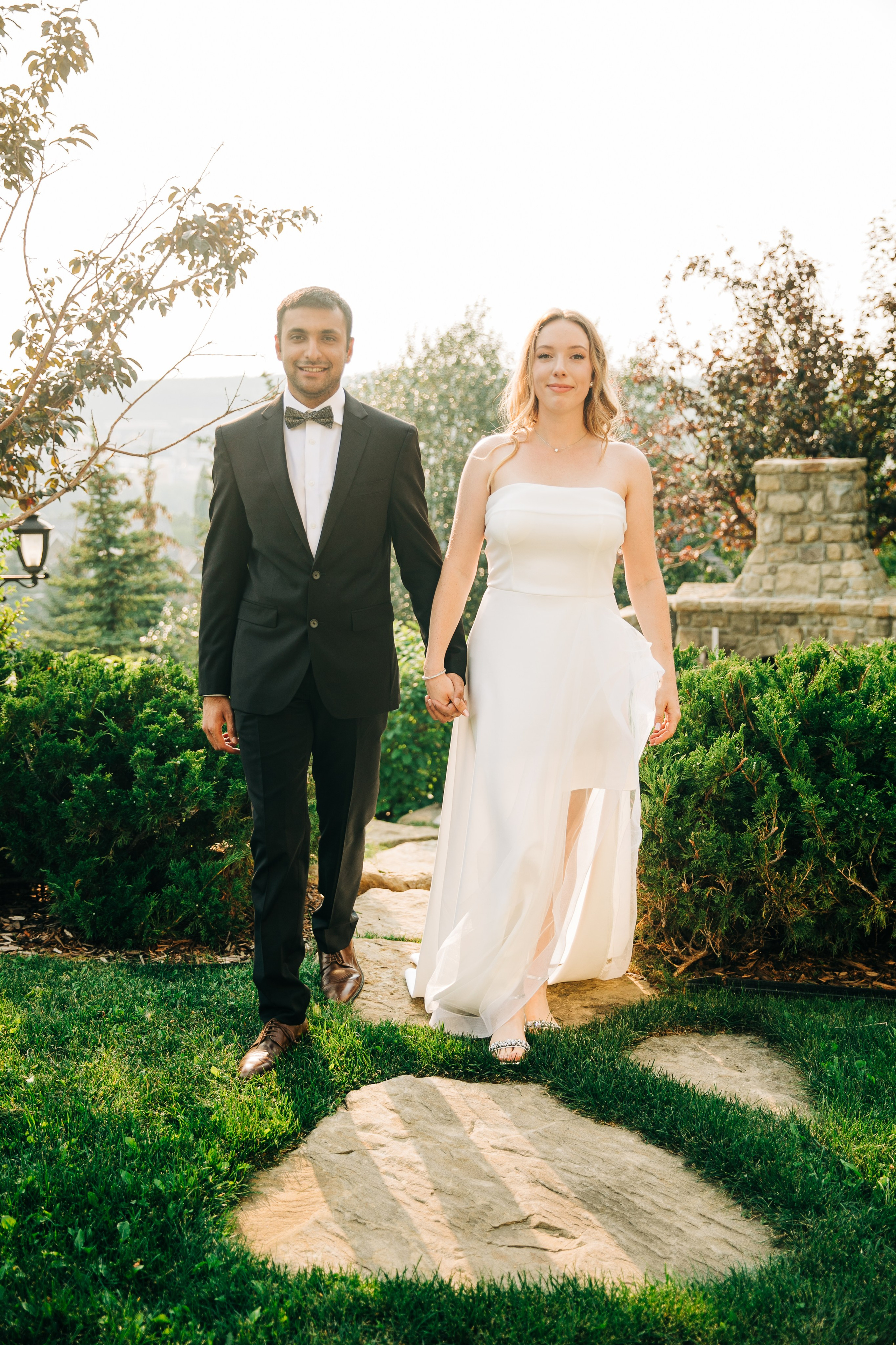 Assif & Vanessa Backyard Wedding. Ching Li Photography