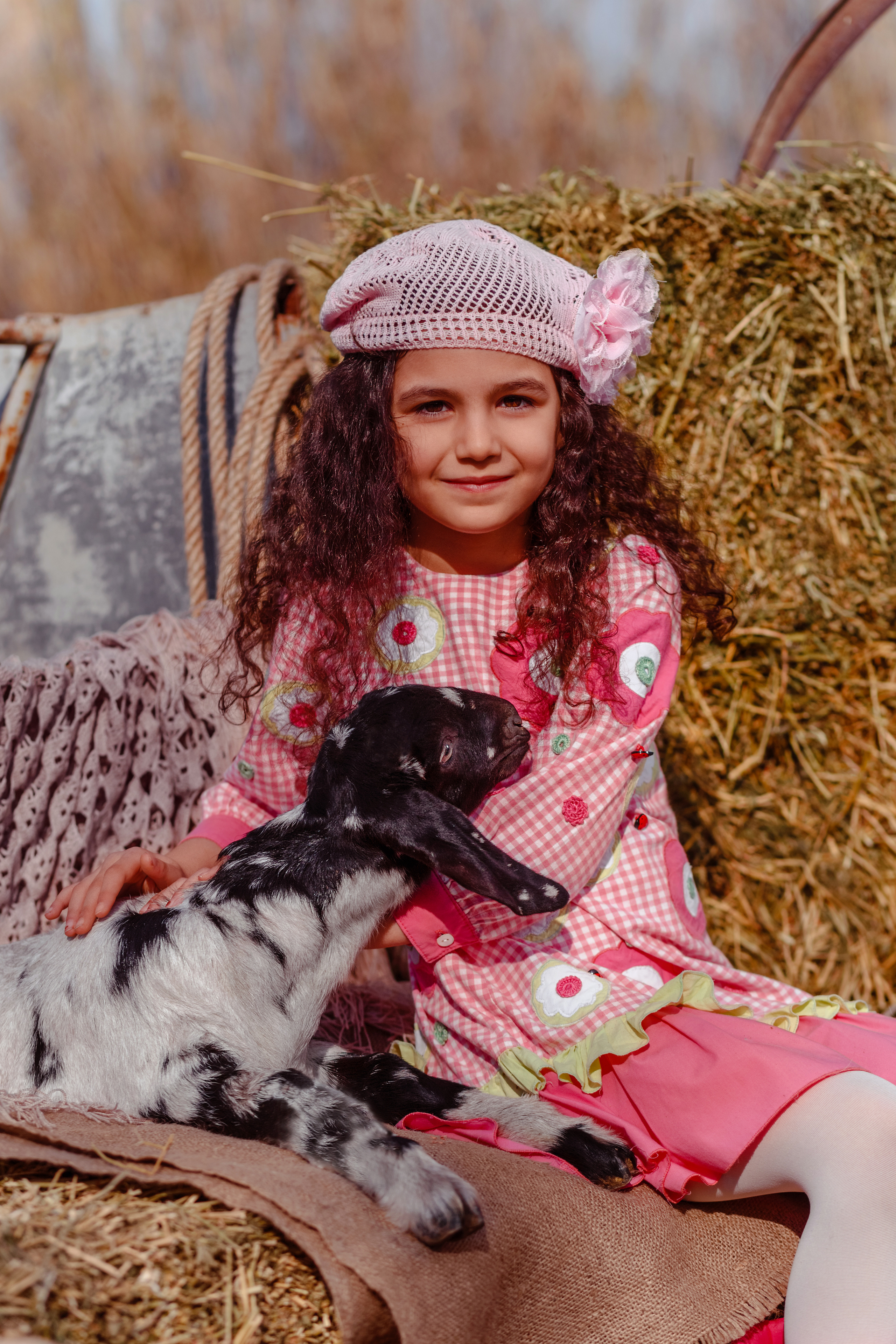 Photo session on the farm