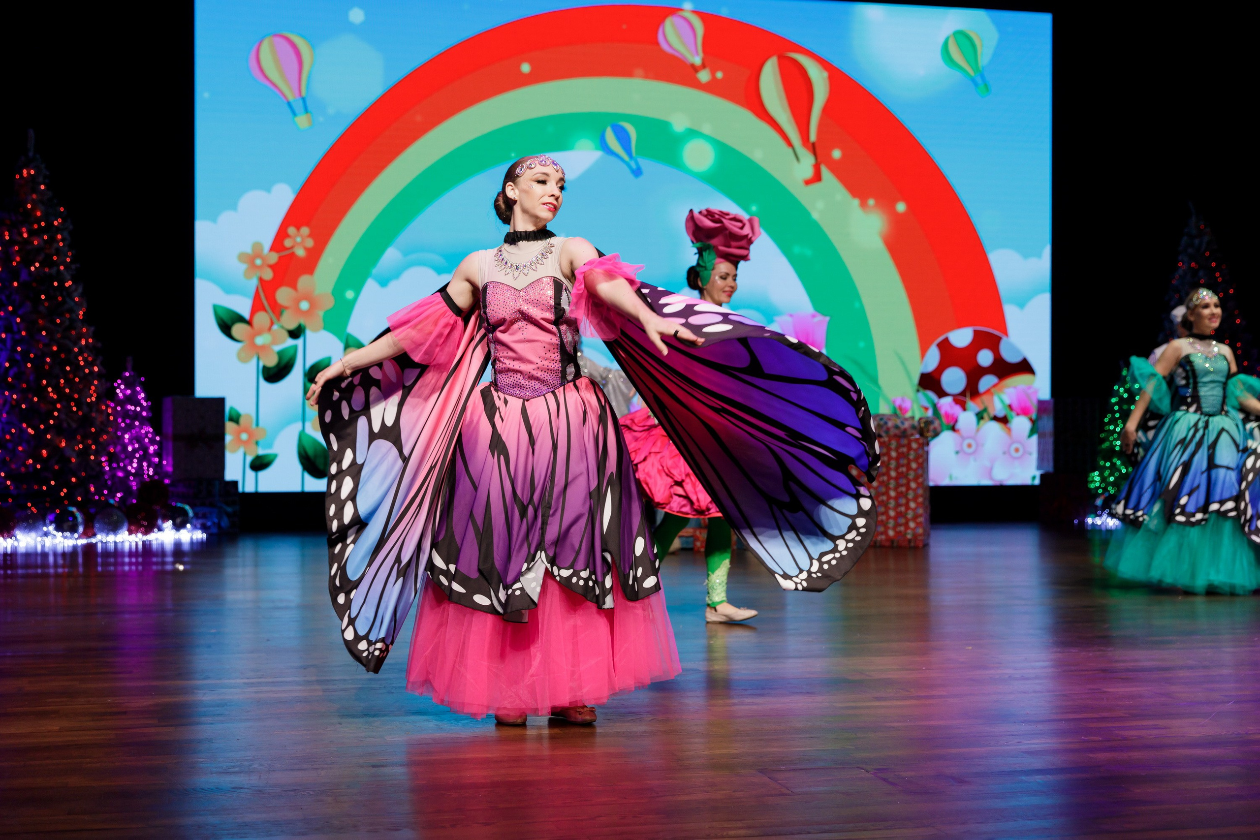 Новогодняя сказка для журнала Русские Эмираты, Дубай 2024. Фотограф Анна Кучерявая | Свадьбы и мероприятия в Дубае