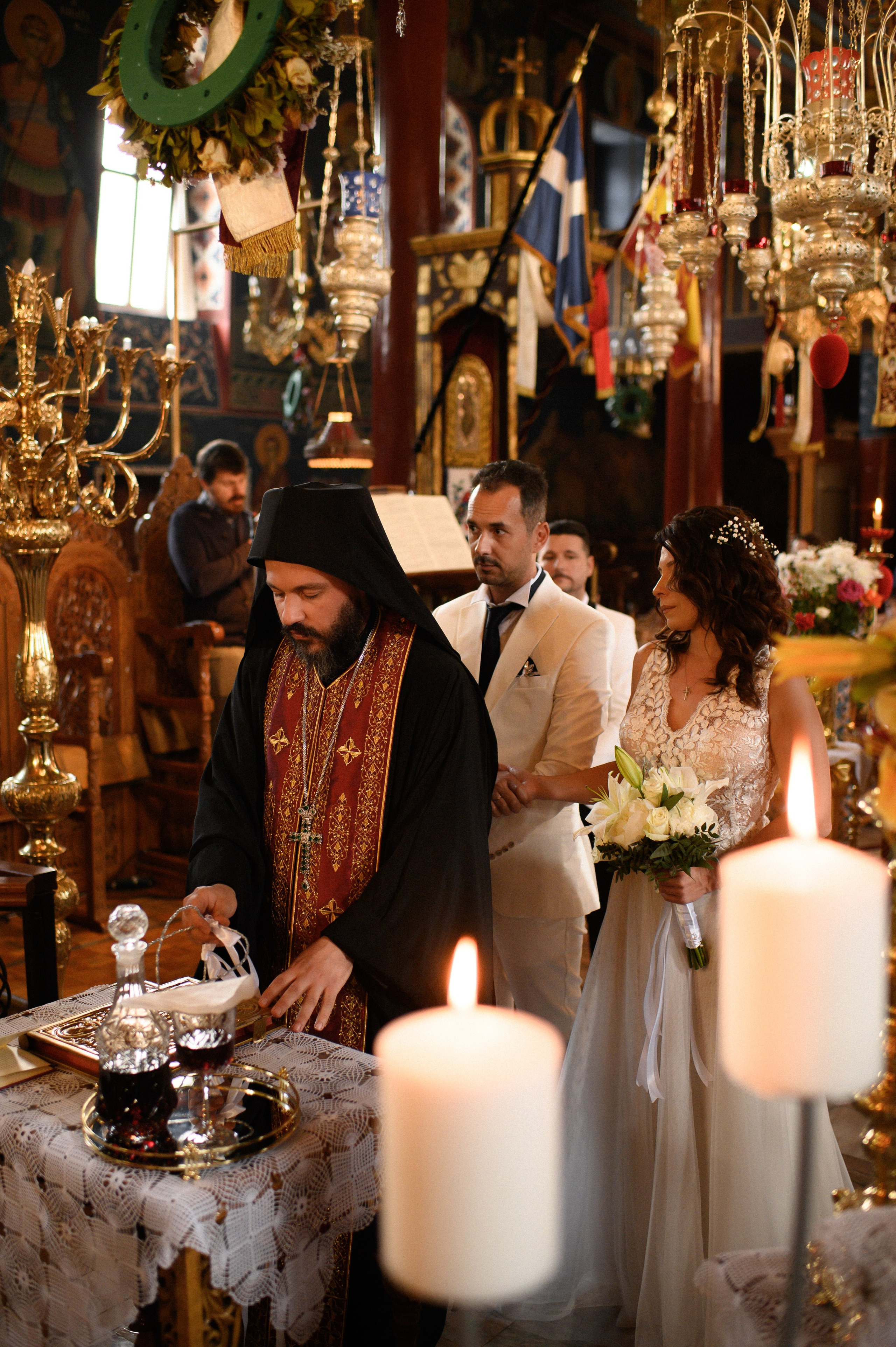 Wedding in Arnia Daria and George. Family, children, portrait, and event photography in Thessaloniki
