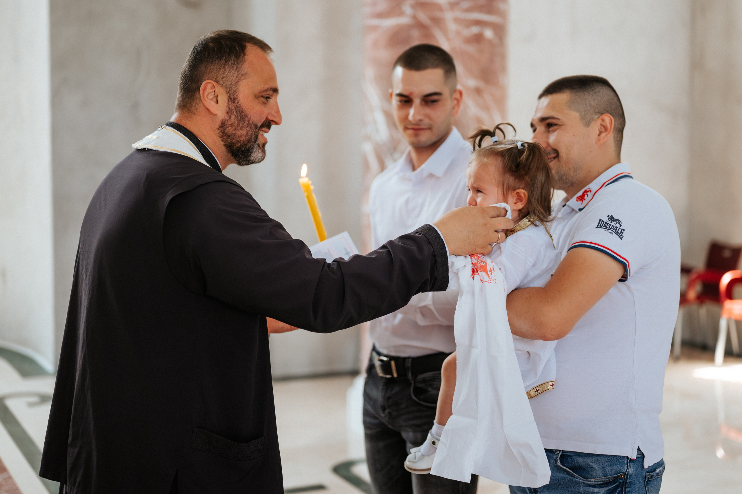 Maša - krštenje. Dečiji i porodični fotograf