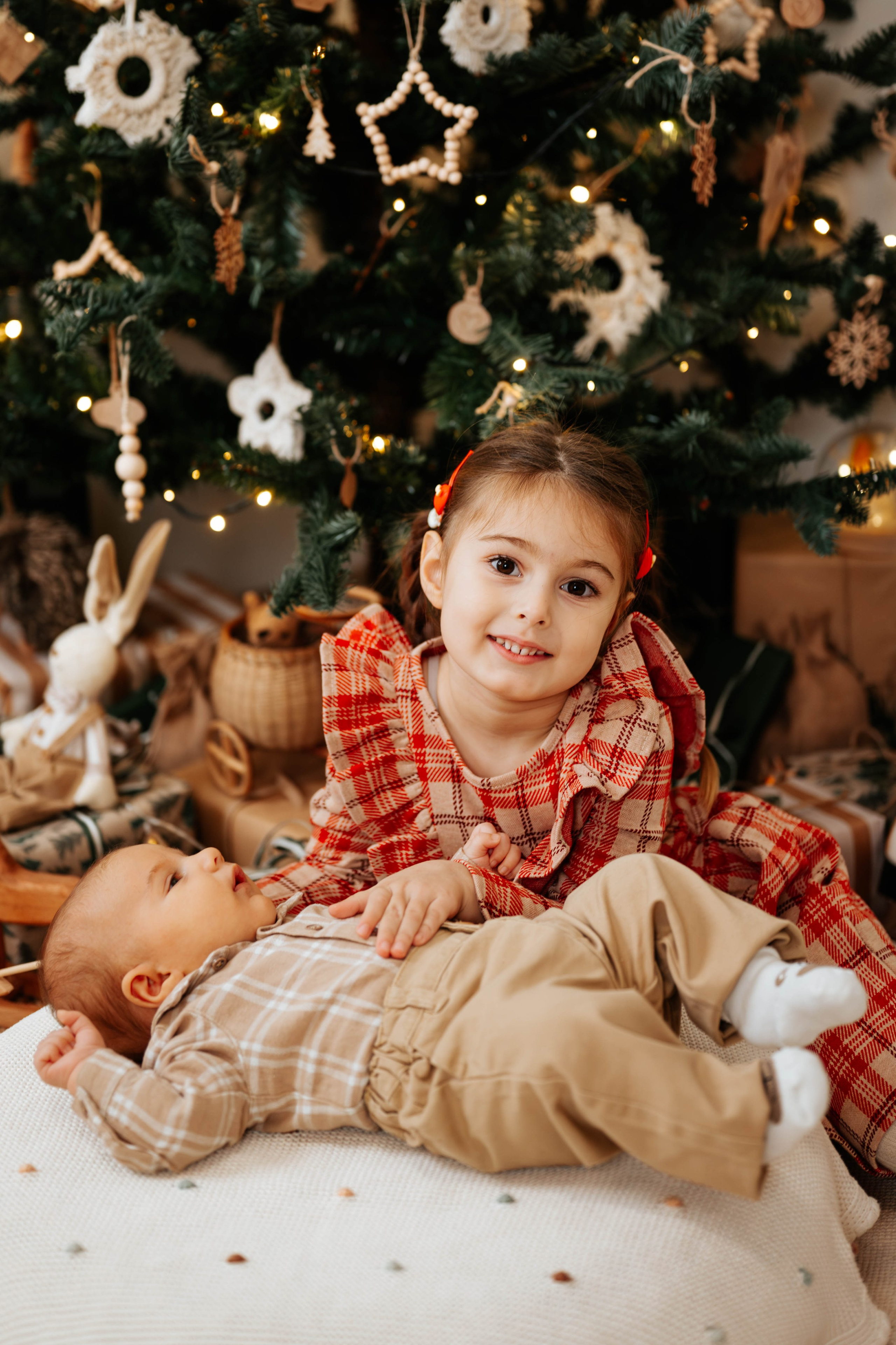 Radosavljevići - novogodišnje fotografisanje. Dečiji i porodični fotograf