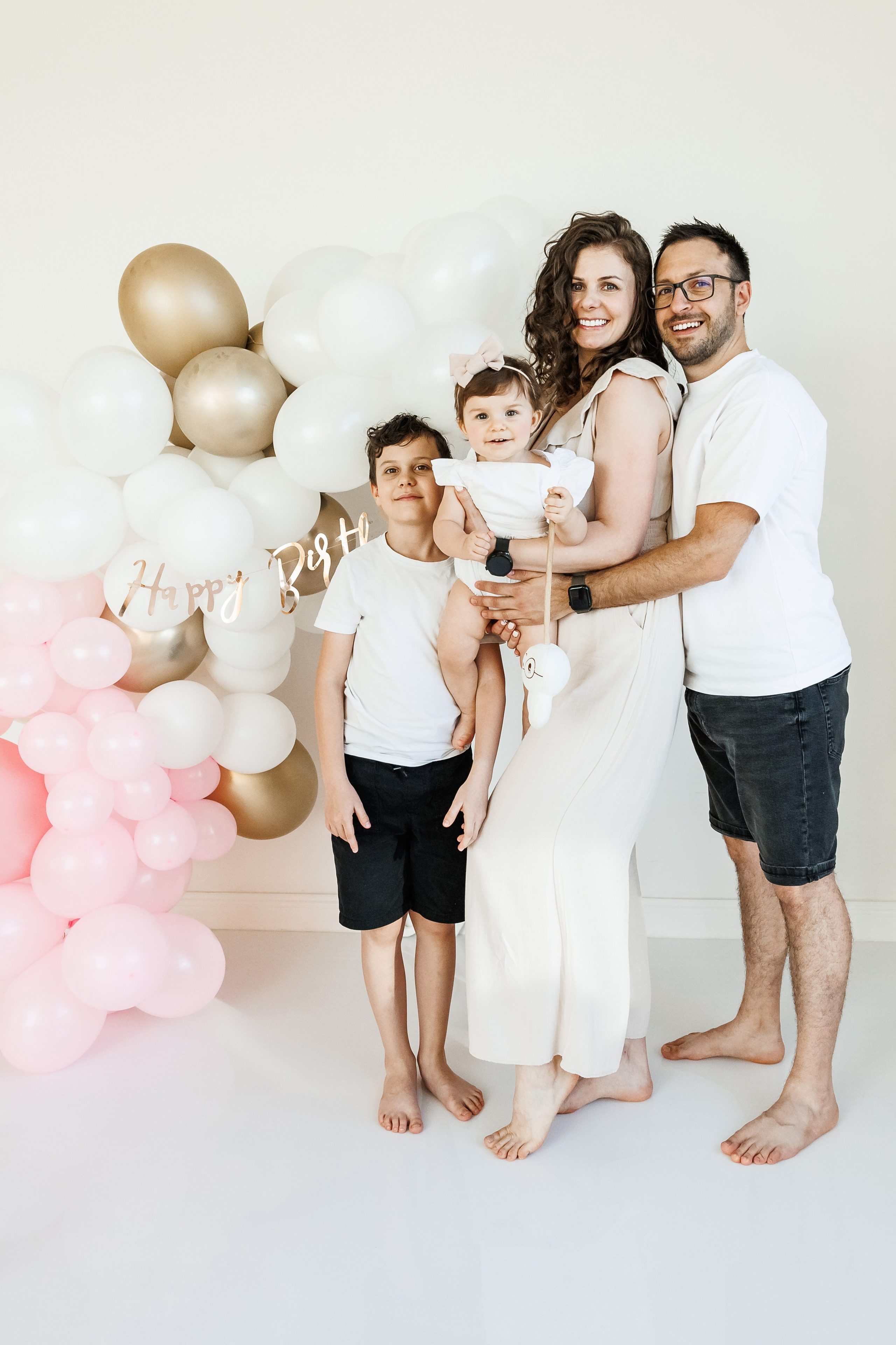 Фотосесия за първа годинка. Фотограф Ирина Йотова