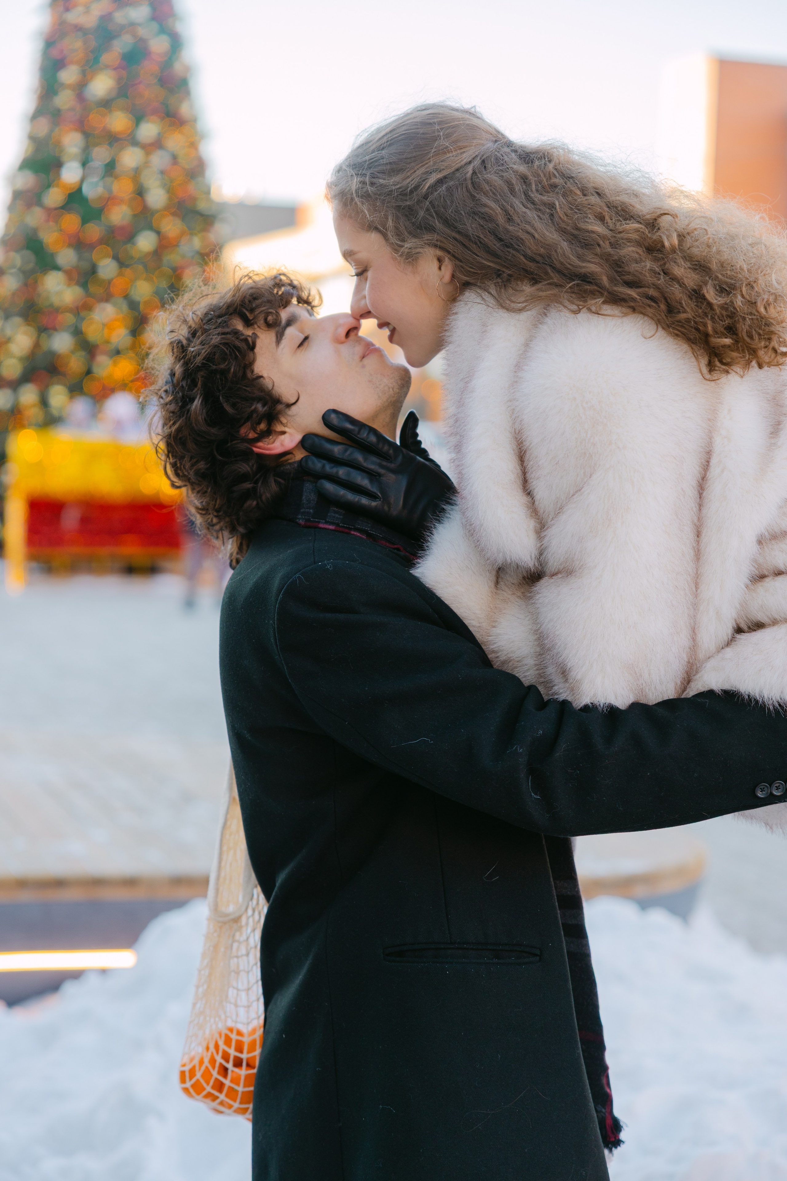 Christmas magic together. Home