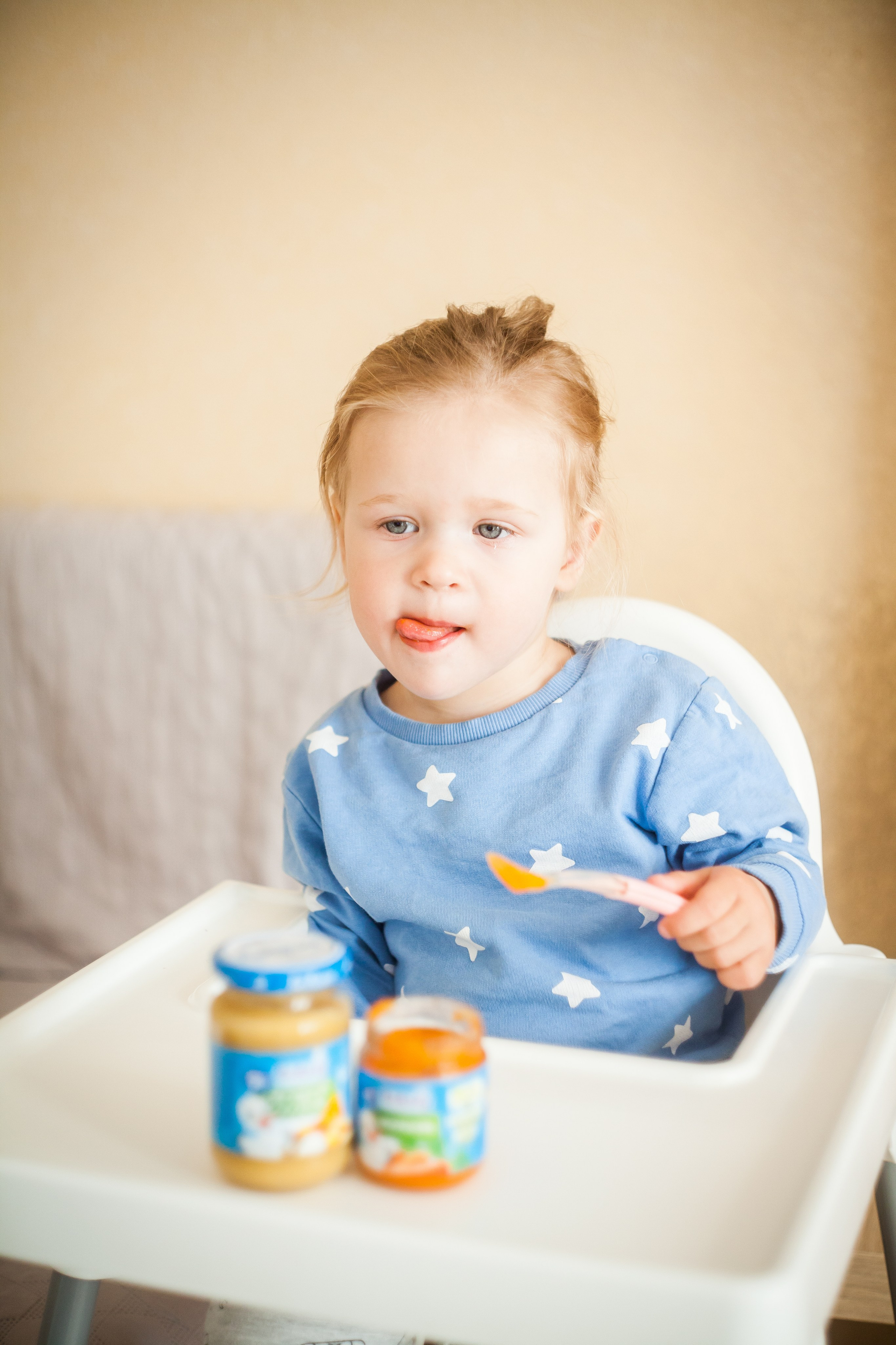 Photoshoot for a baby food brand. Photographer in Los Angeles. Julia Ishmuratova