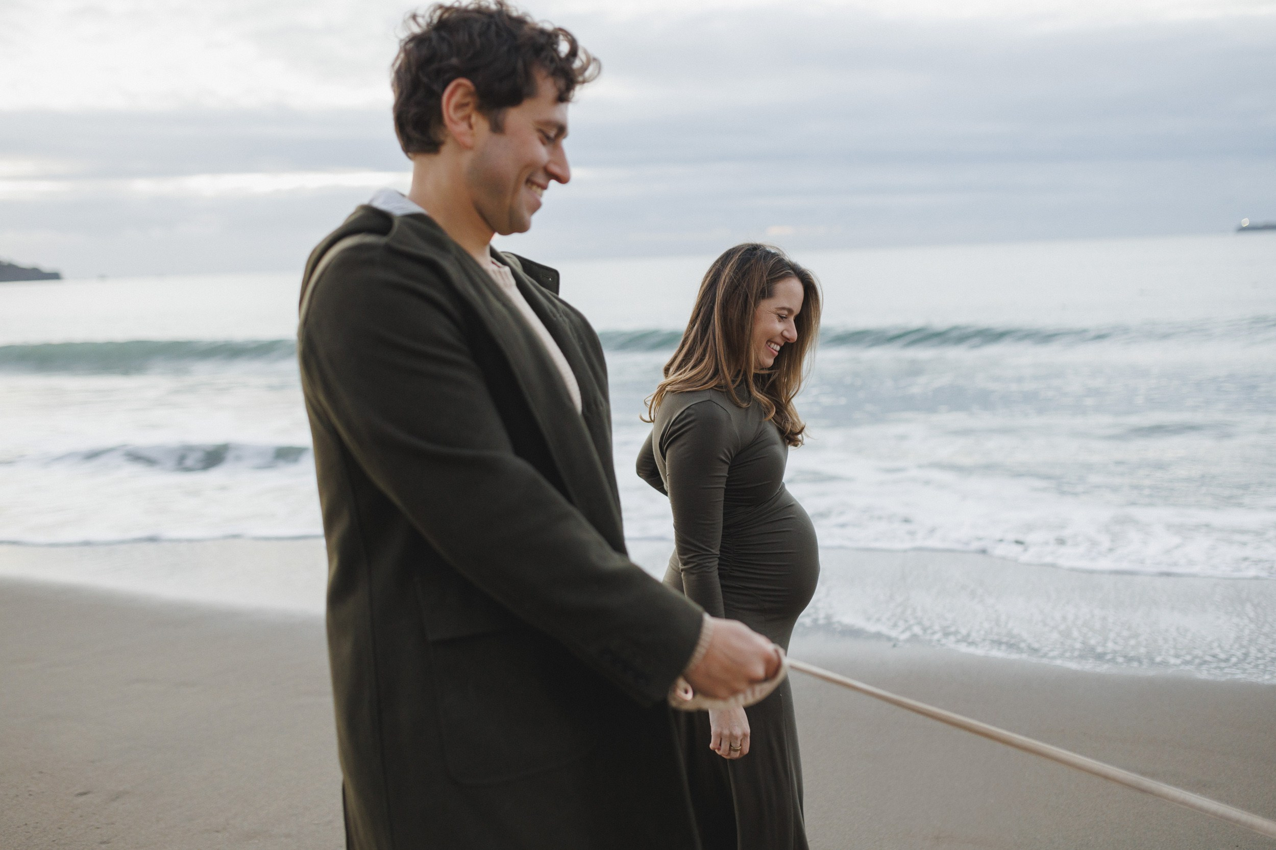 Baker Beach Maternity Session. Maternity, newborn photographer in the Bay Area|Iryna Rakivnenko